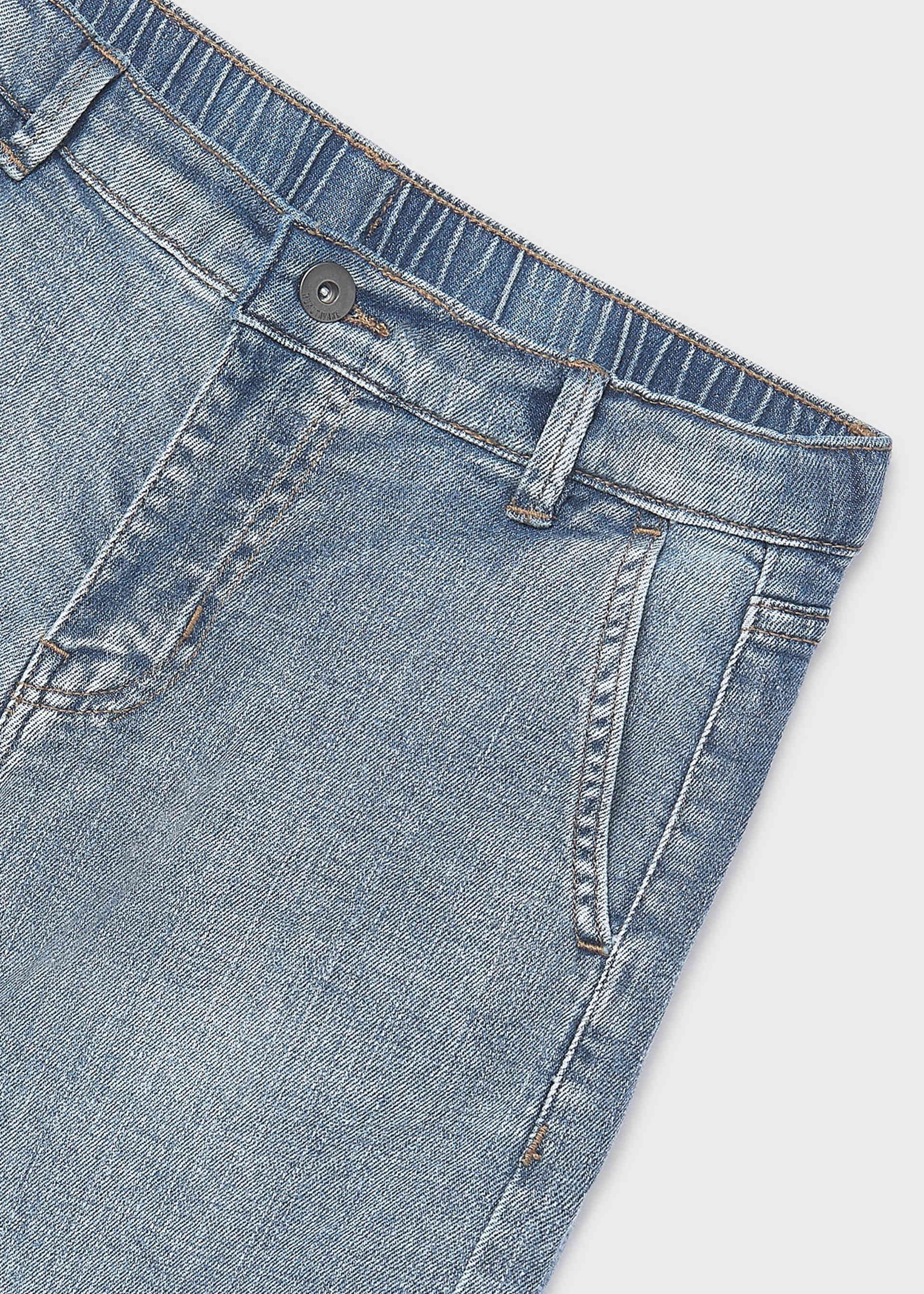Bermuda jeans long fit ragazzo Bermuda jeans long fit ragazzo