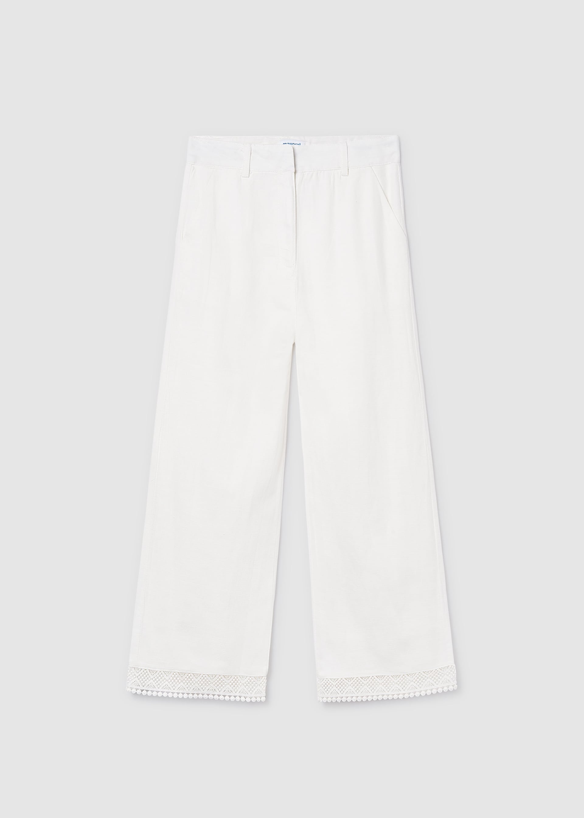 Lange Hose Zierband bestickt Teenager Mädchen