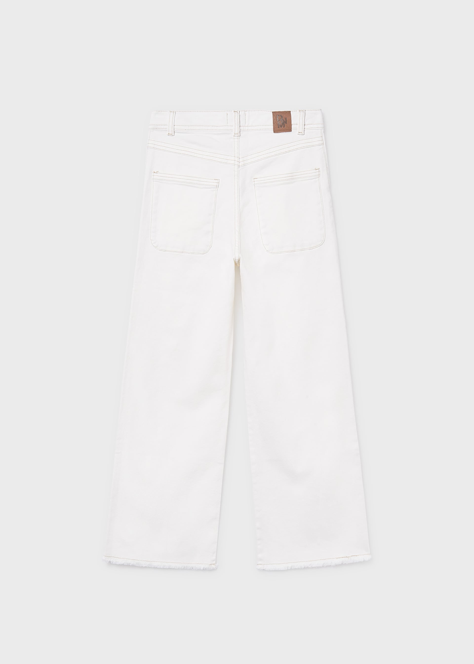 Girl's long twill pants