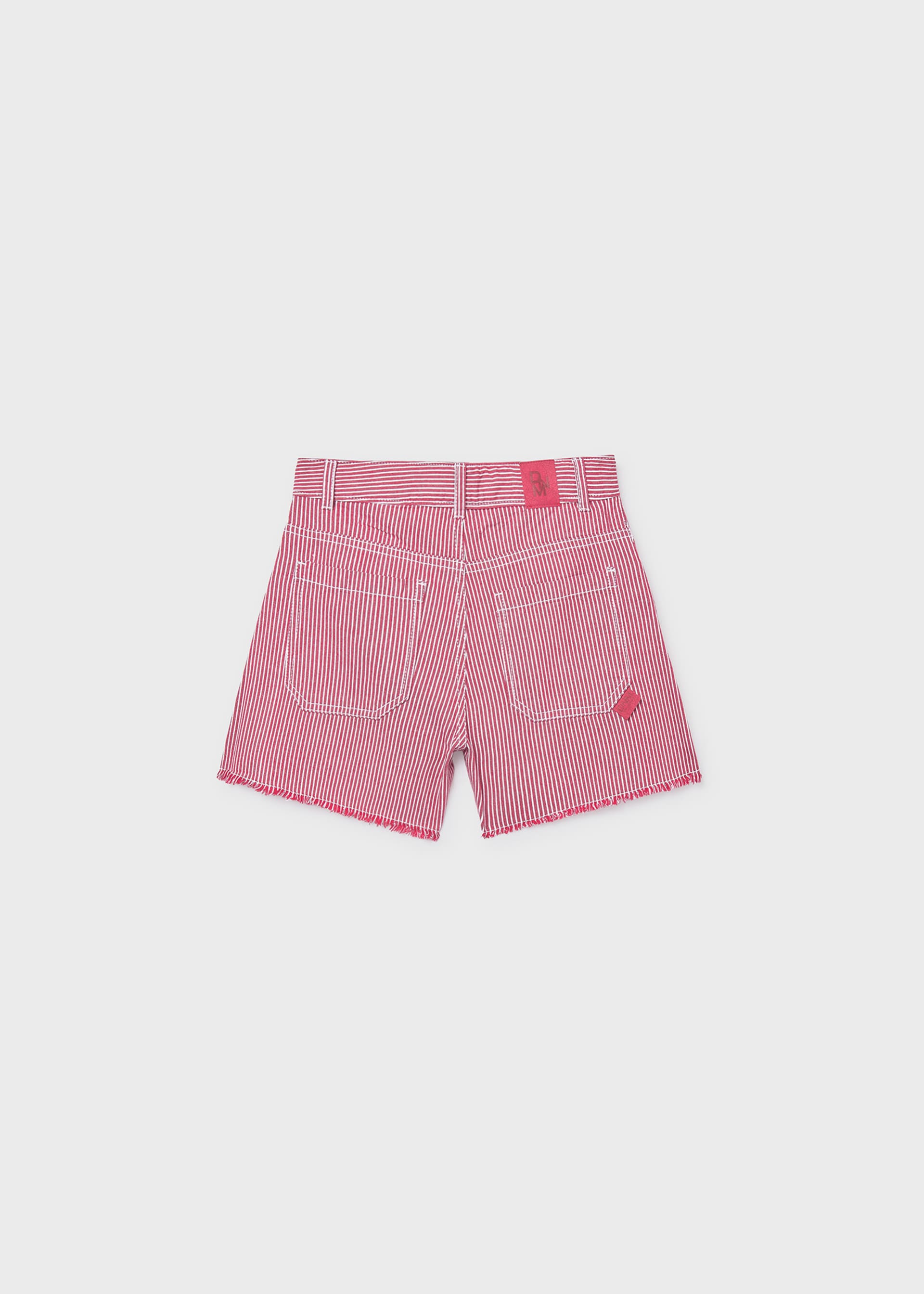 Jeans-Shorts gestreift Teenager Mädchen