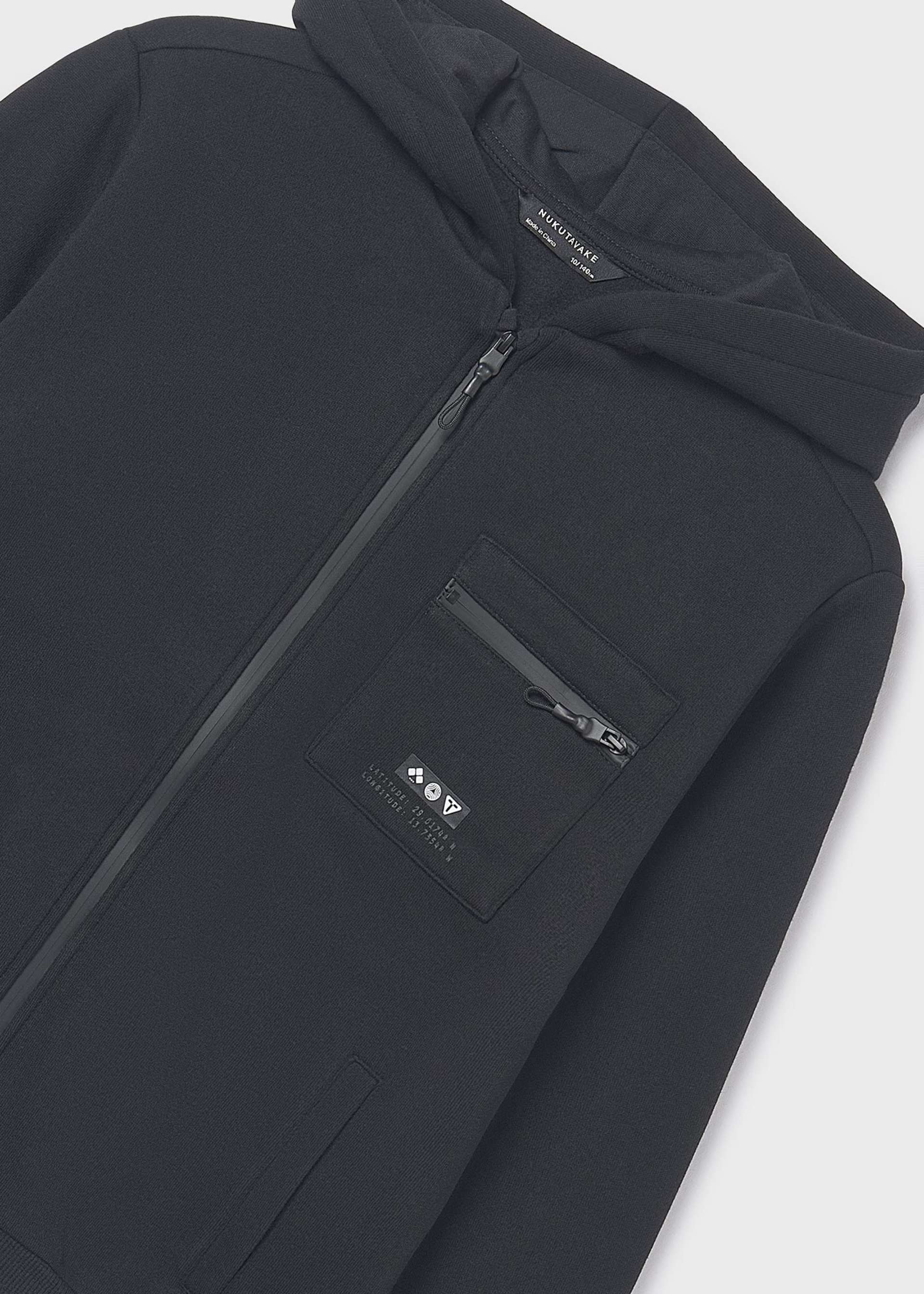 Sweat à poches zippées garçon