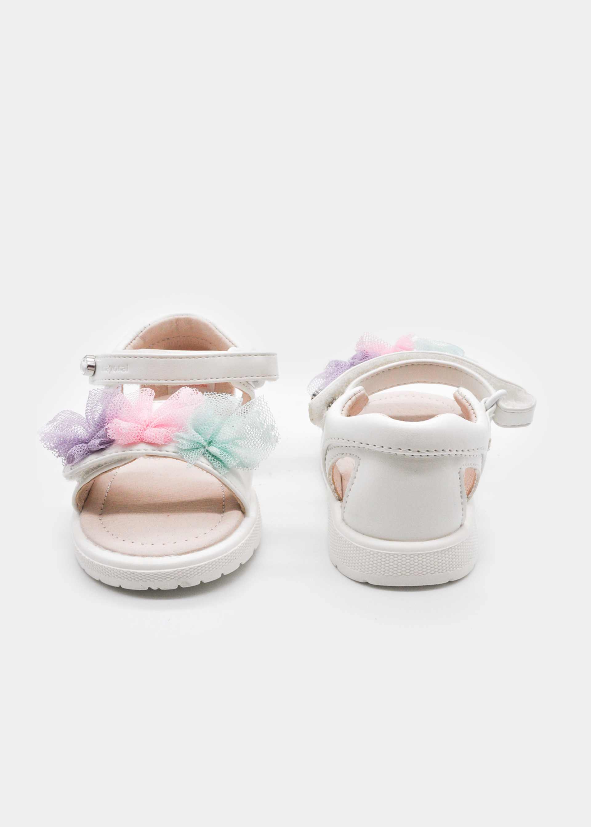 Sandales détails en tulle bébé