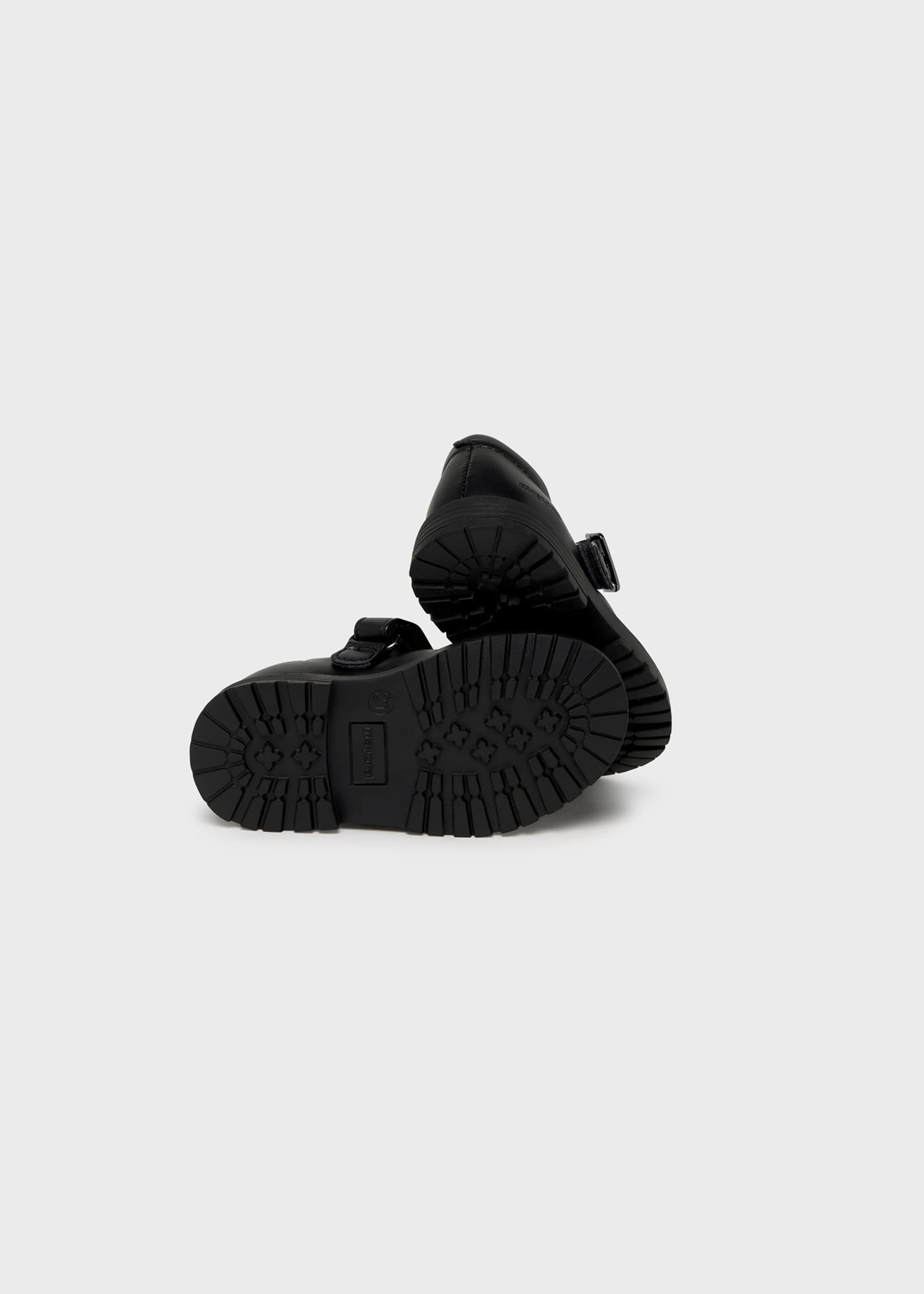 Baby Mary Jane Shoes With Chunky Sole