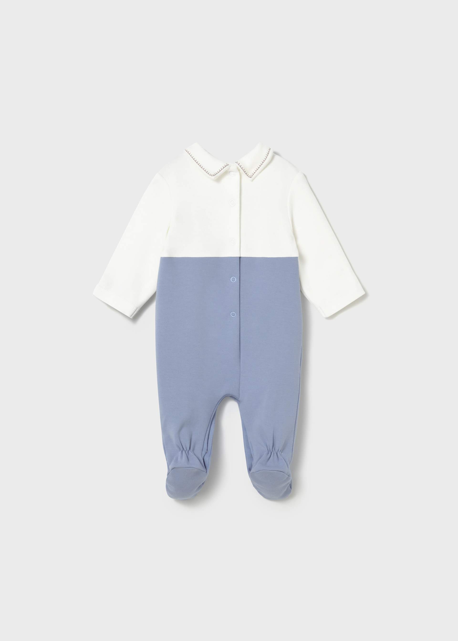 Babygrow com gola recém nascido