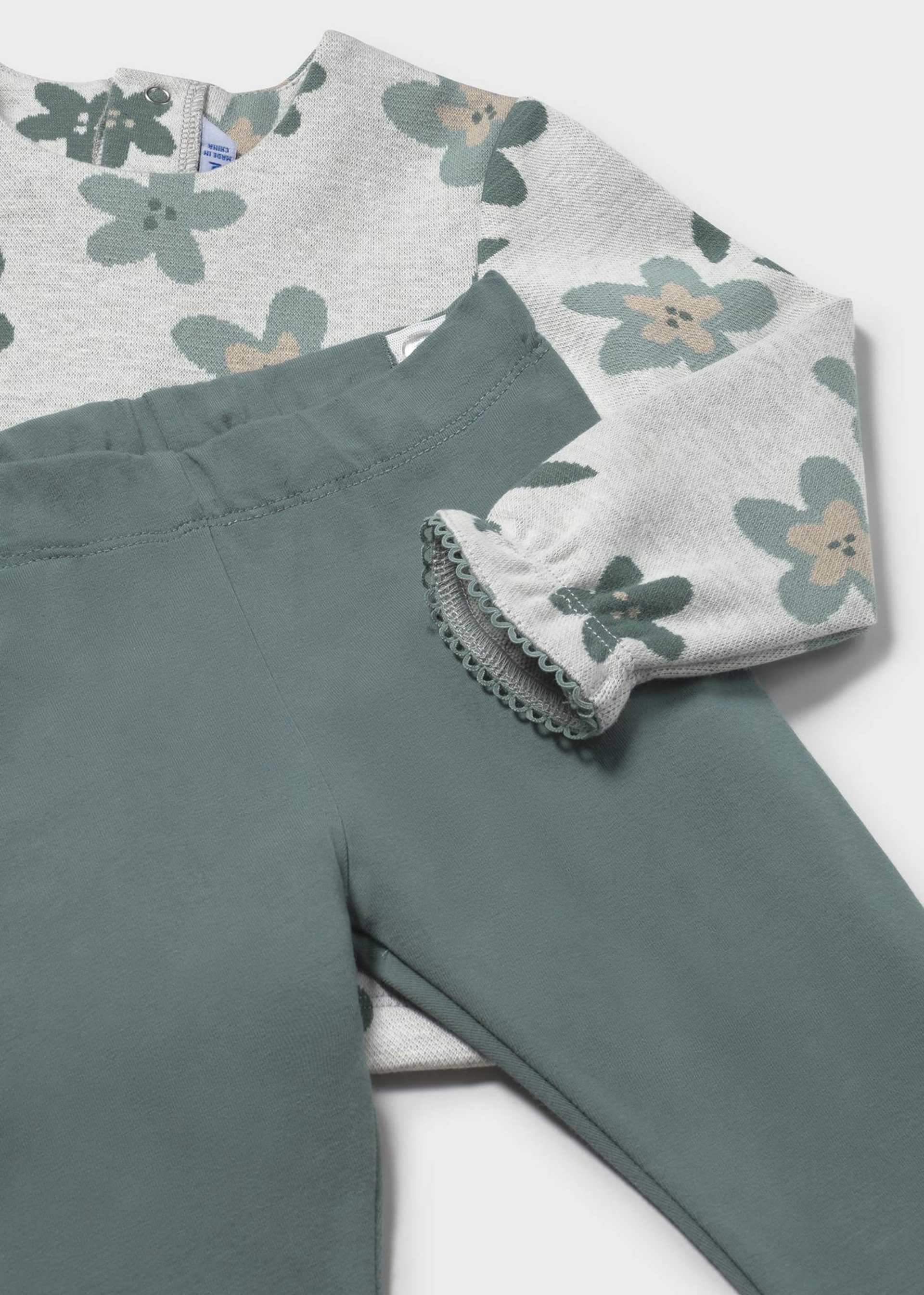 Conjunto leggings sudadera bebé