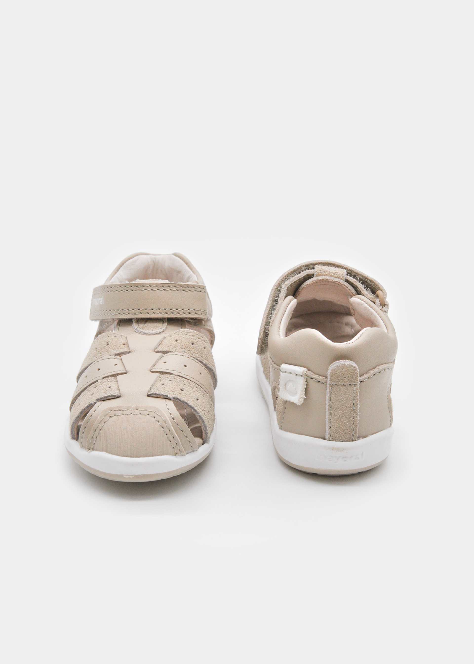 Leder Zehenschutz-Sandalen Baby