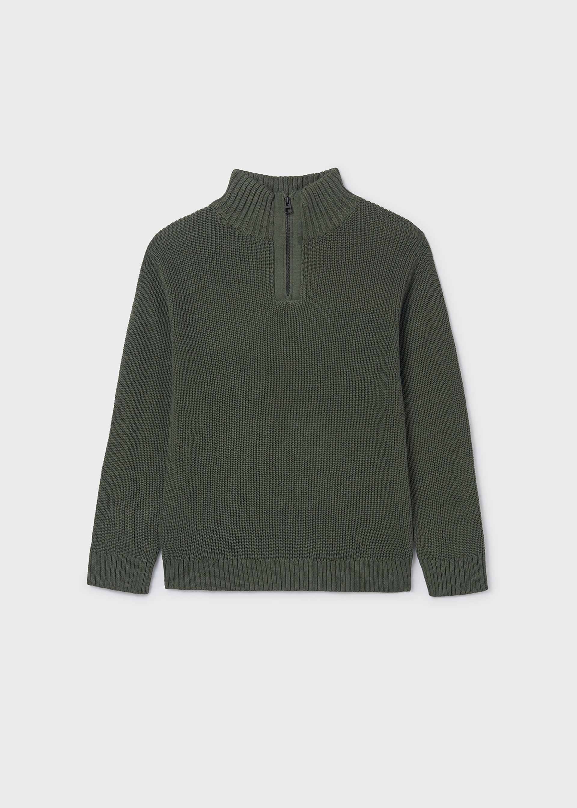 Jersey cuello cremallera chico