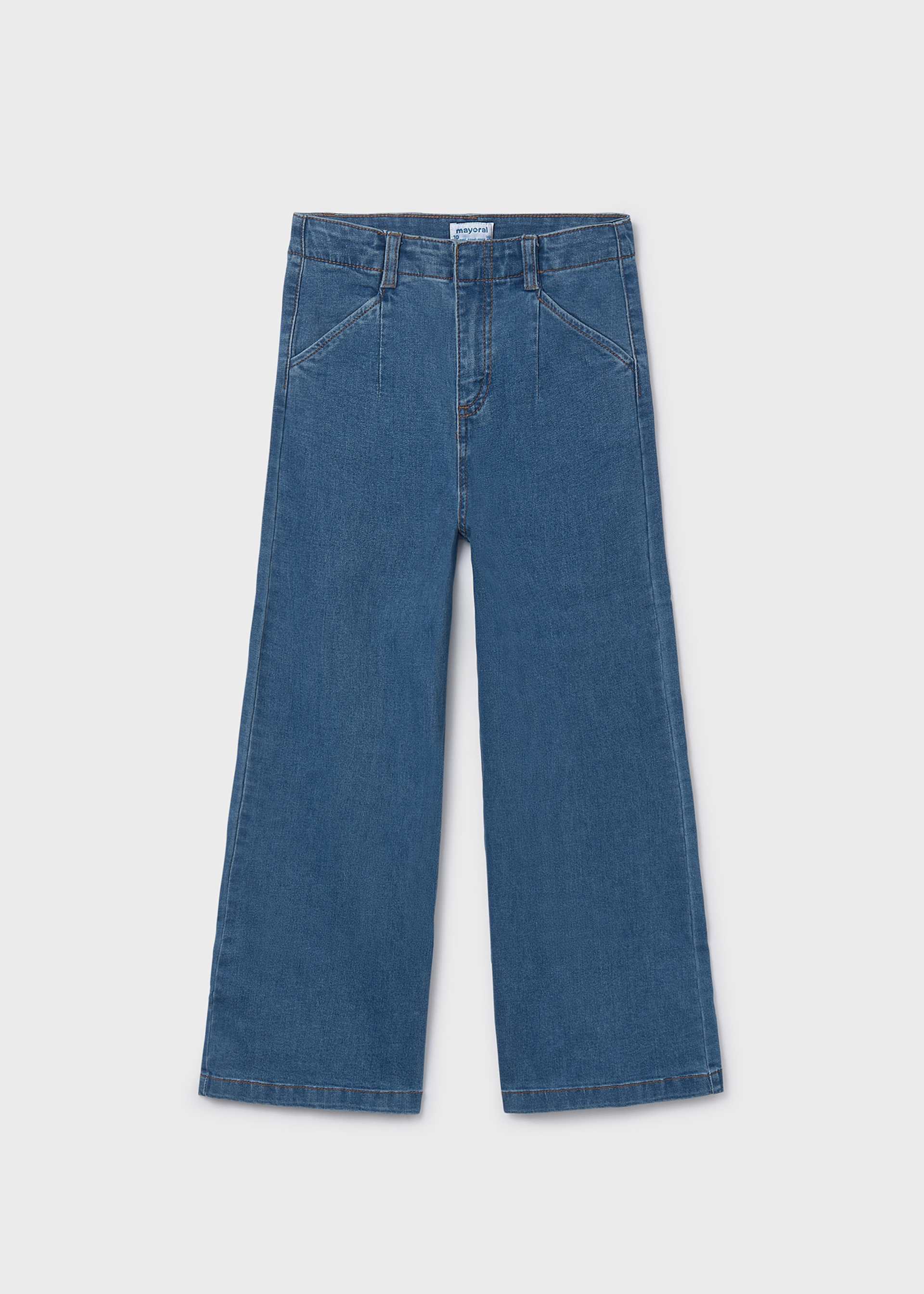 Pantalón vaquero acampanado chica Pantalón vaquero acampanado chica