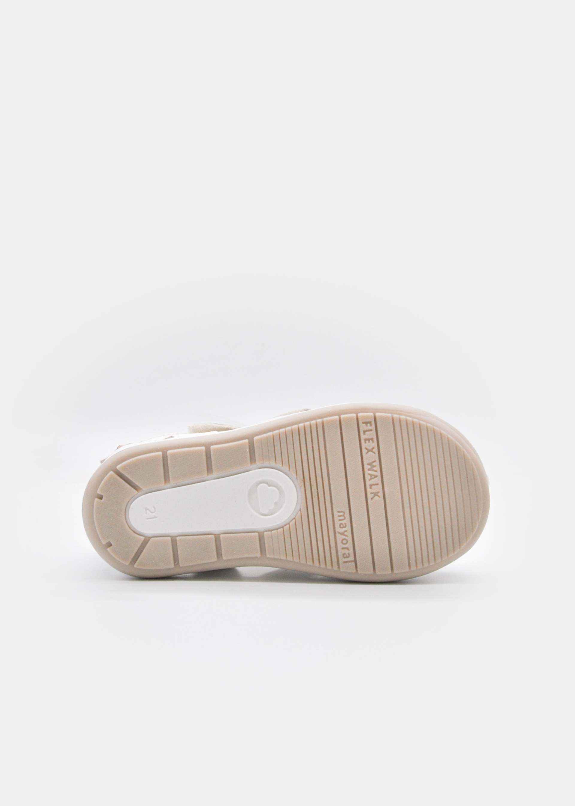 Baby leather jelly sandals