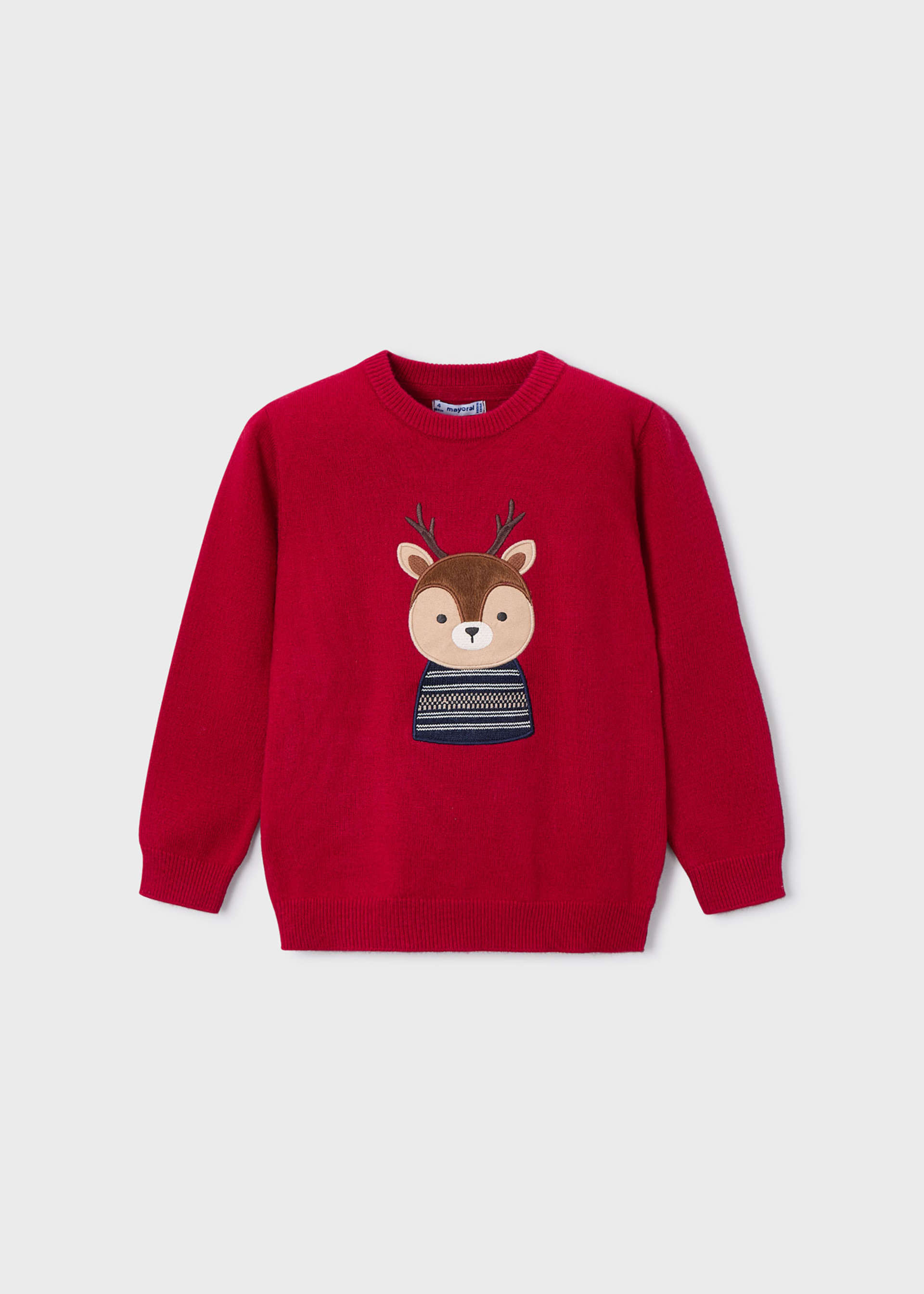 Jersey motivo intarsia niño