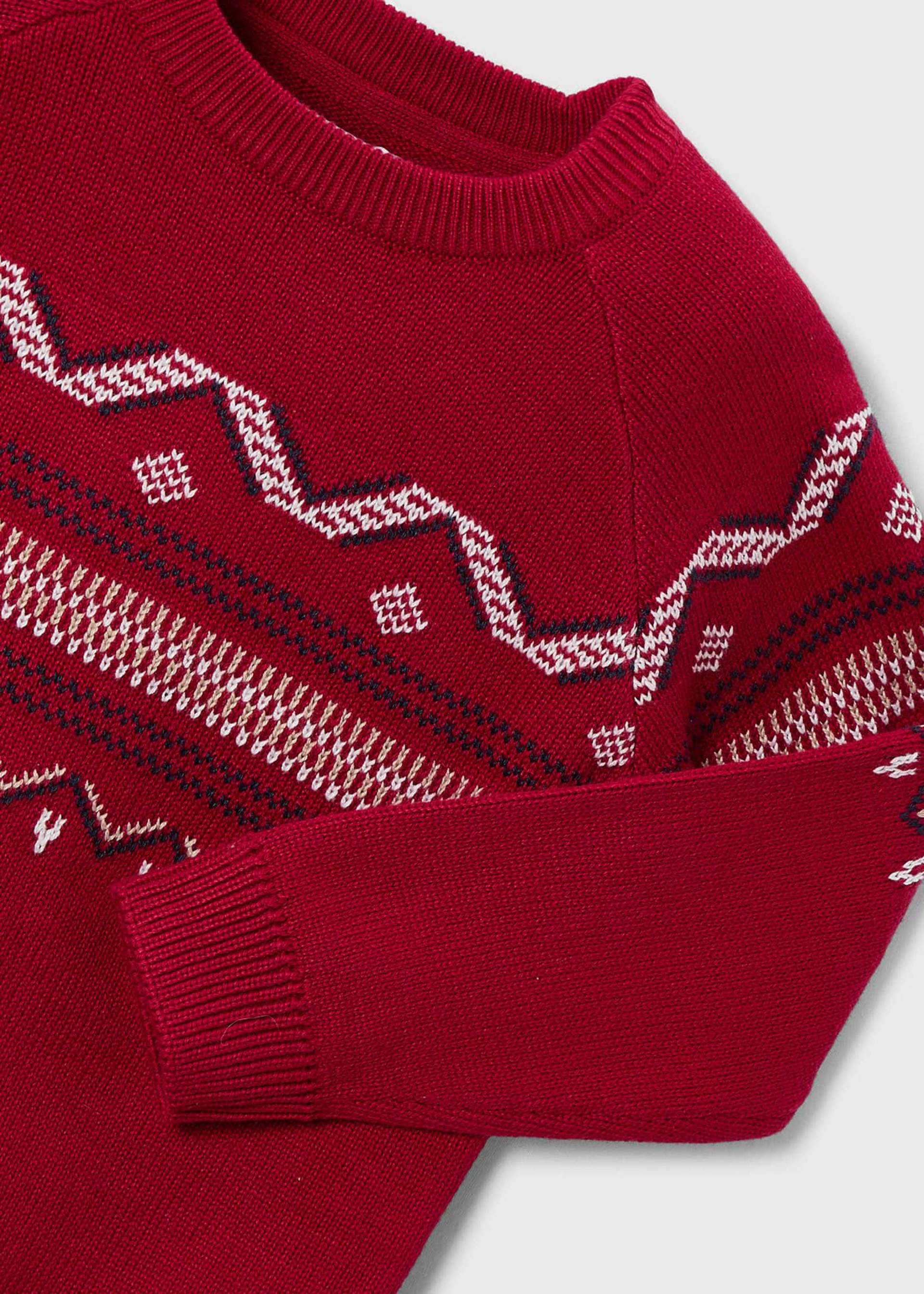 Jersey motivo jacquard niño