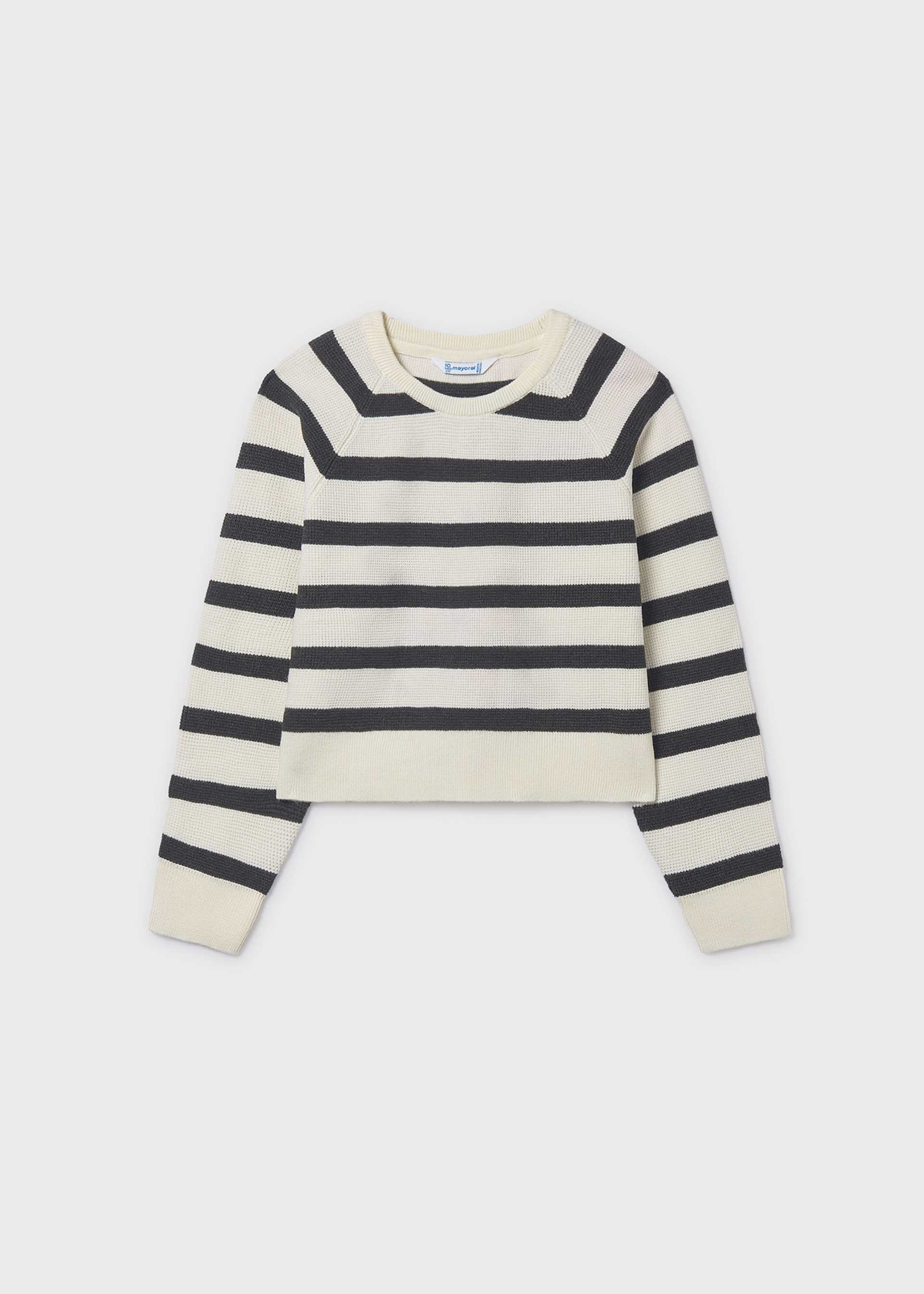 Pullover gestreift Teenager Mädchen