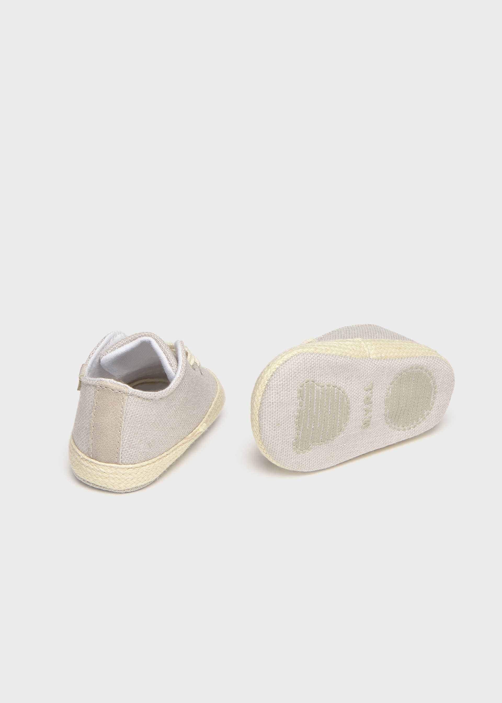 Newborn lace-up shoes