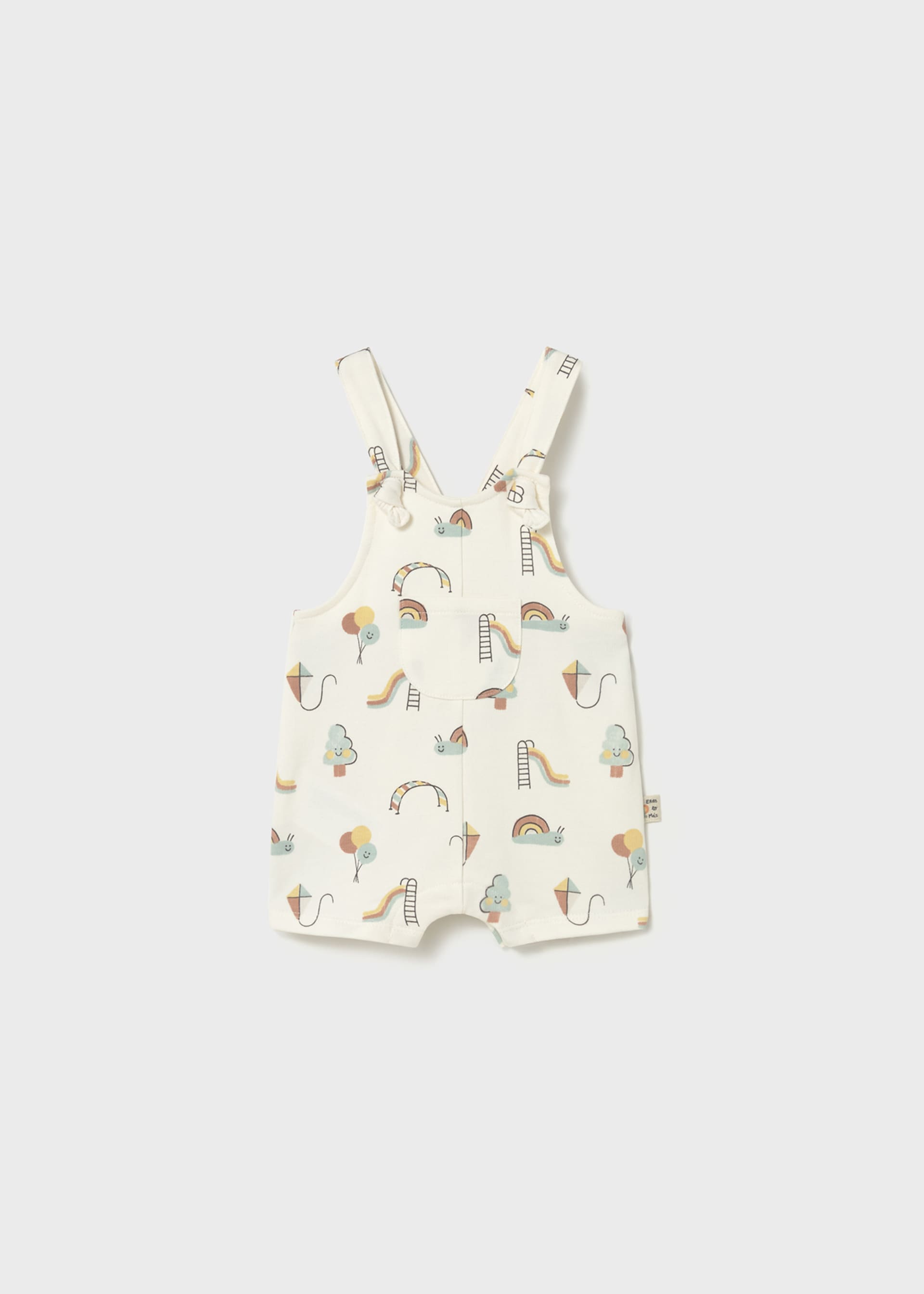 Newborn Printed Dungaree