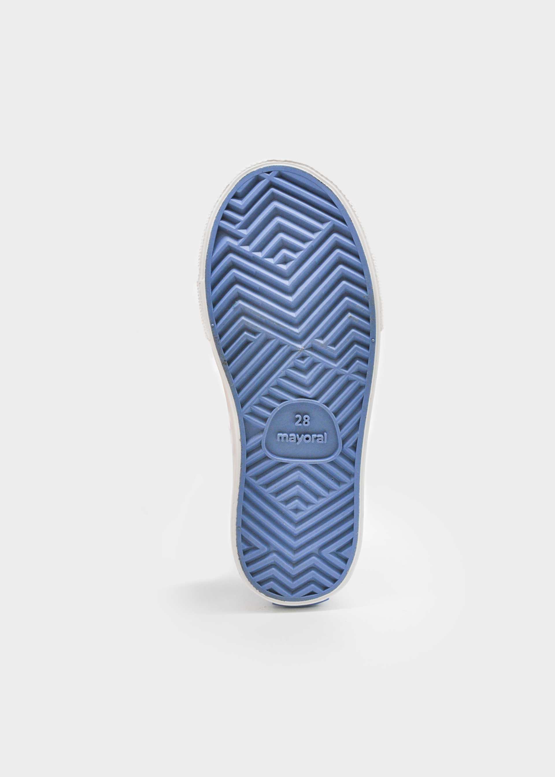 High-top openwork trainers for girls