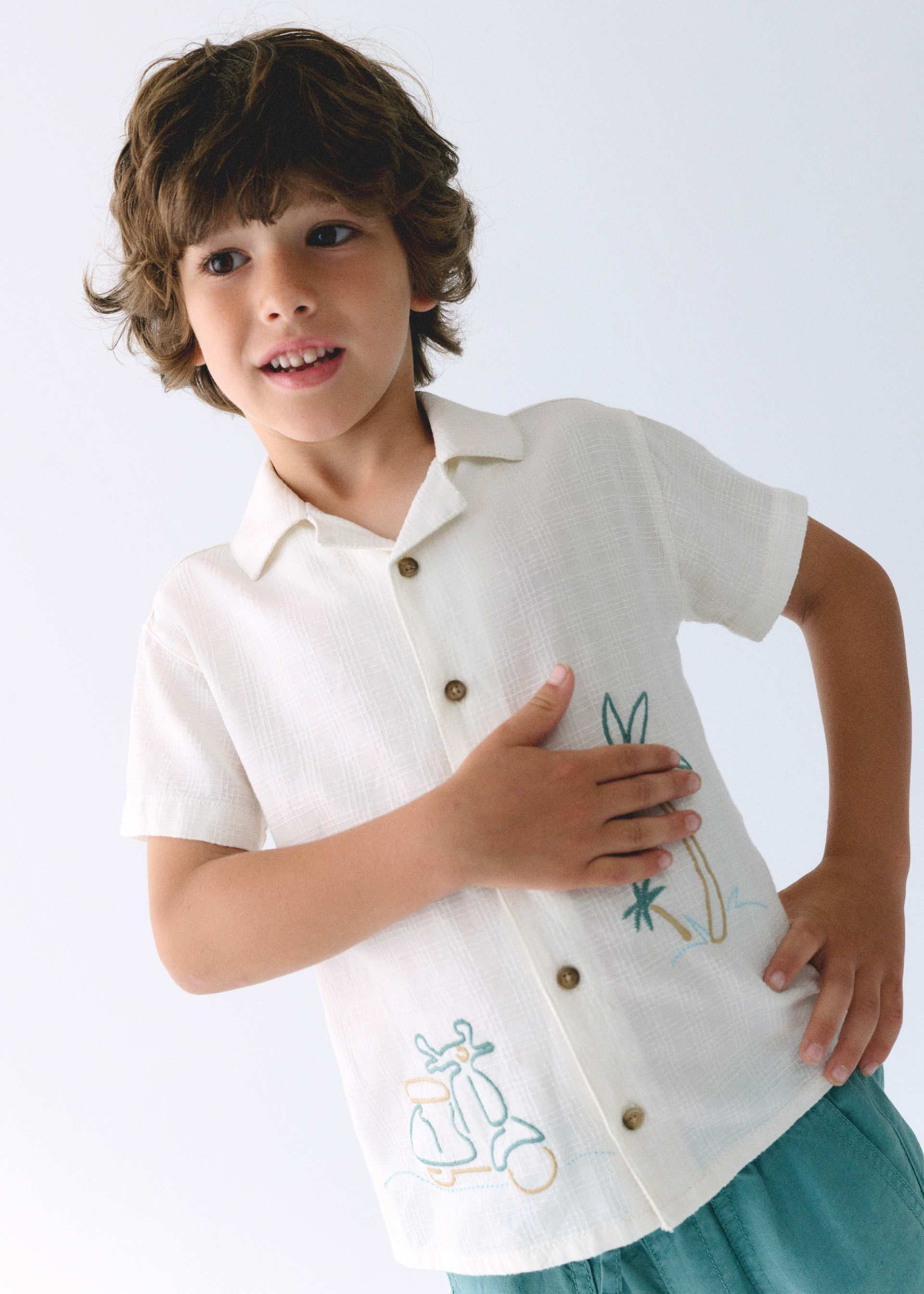 Boy Embroidered Shirt