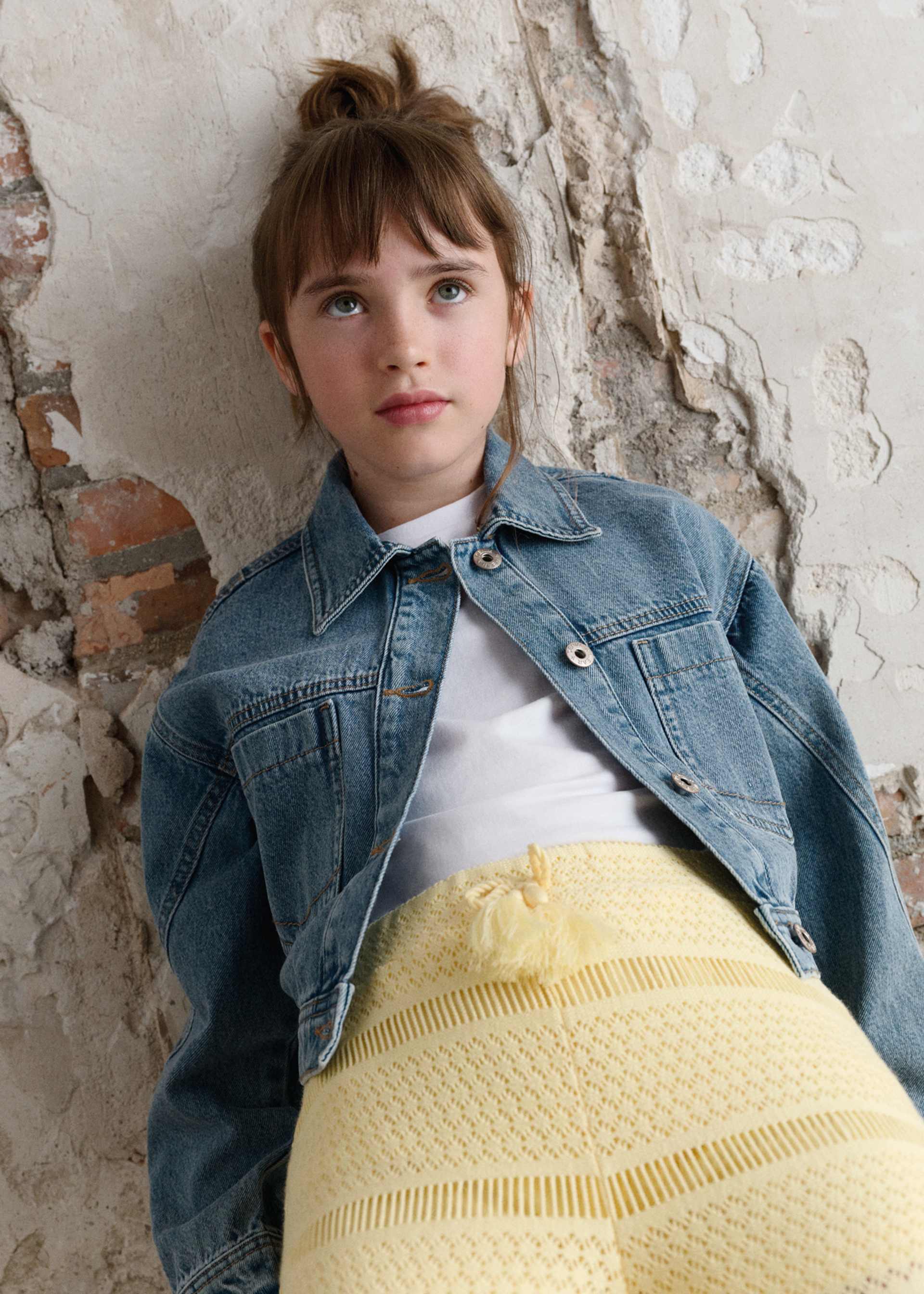 Giubbotto jeans ragazza