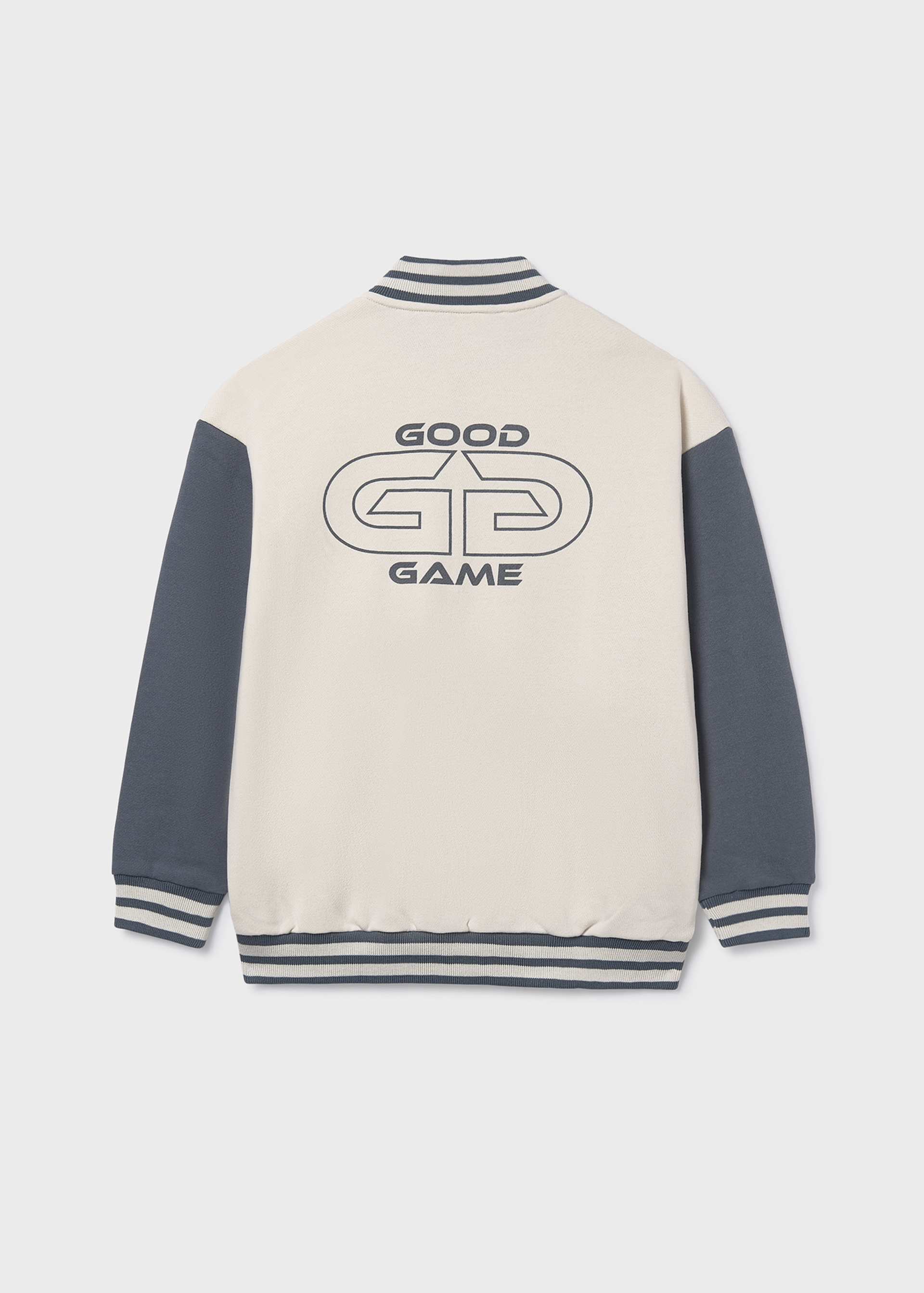 Striped bomber jacket for boys