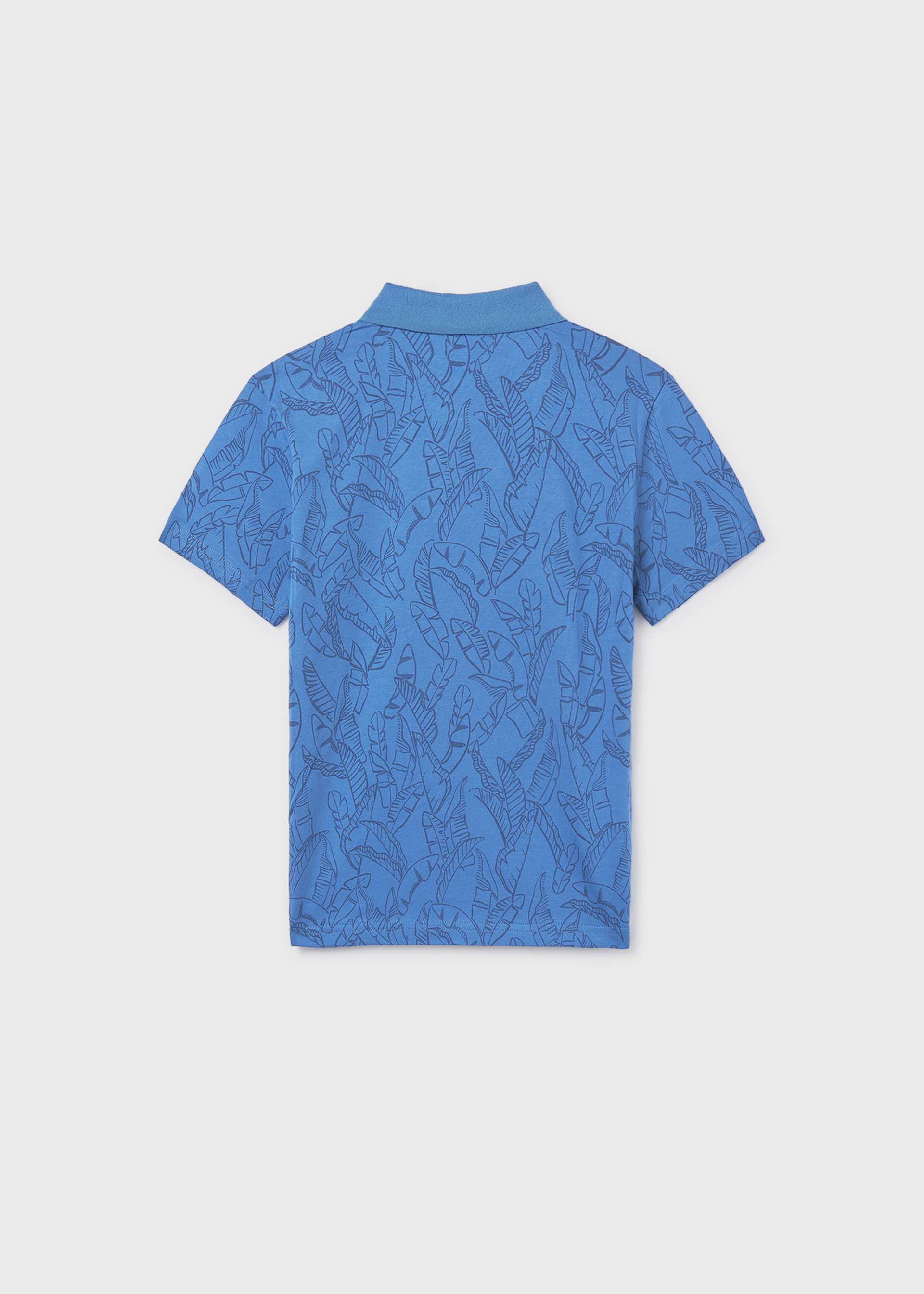 Boy's printed polo shirt