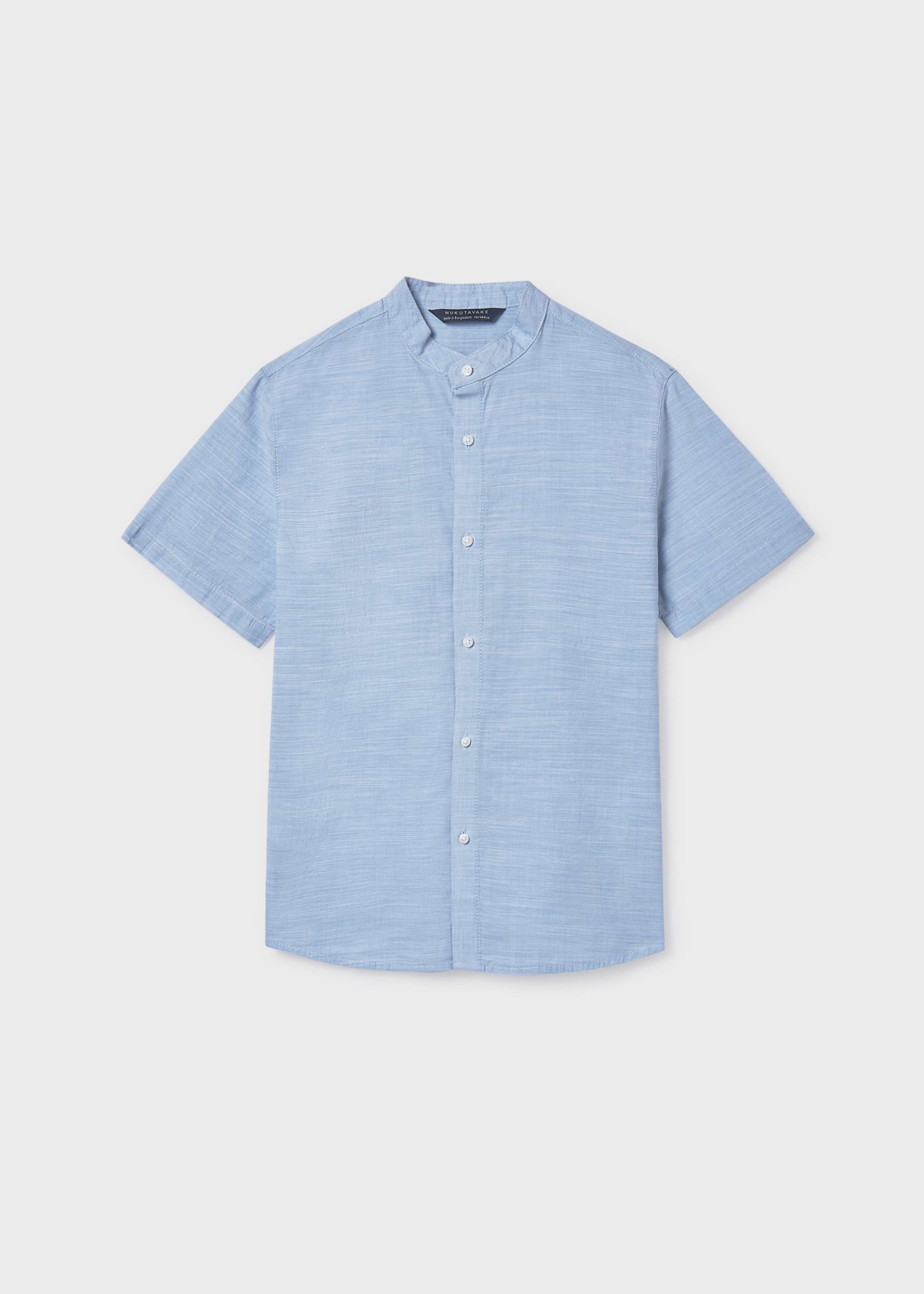 Chemise col mao garçon