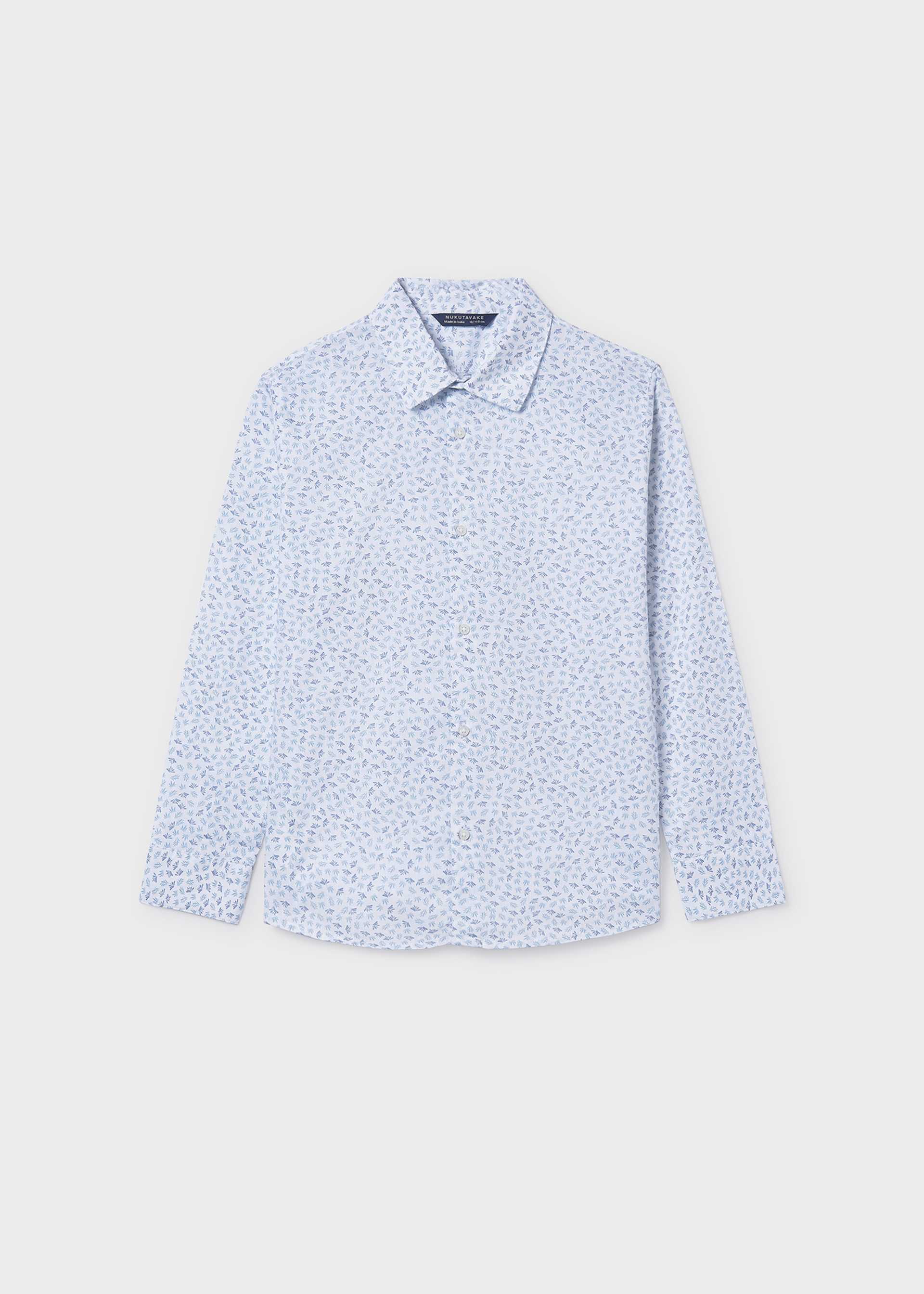 Camisa manga larga chico