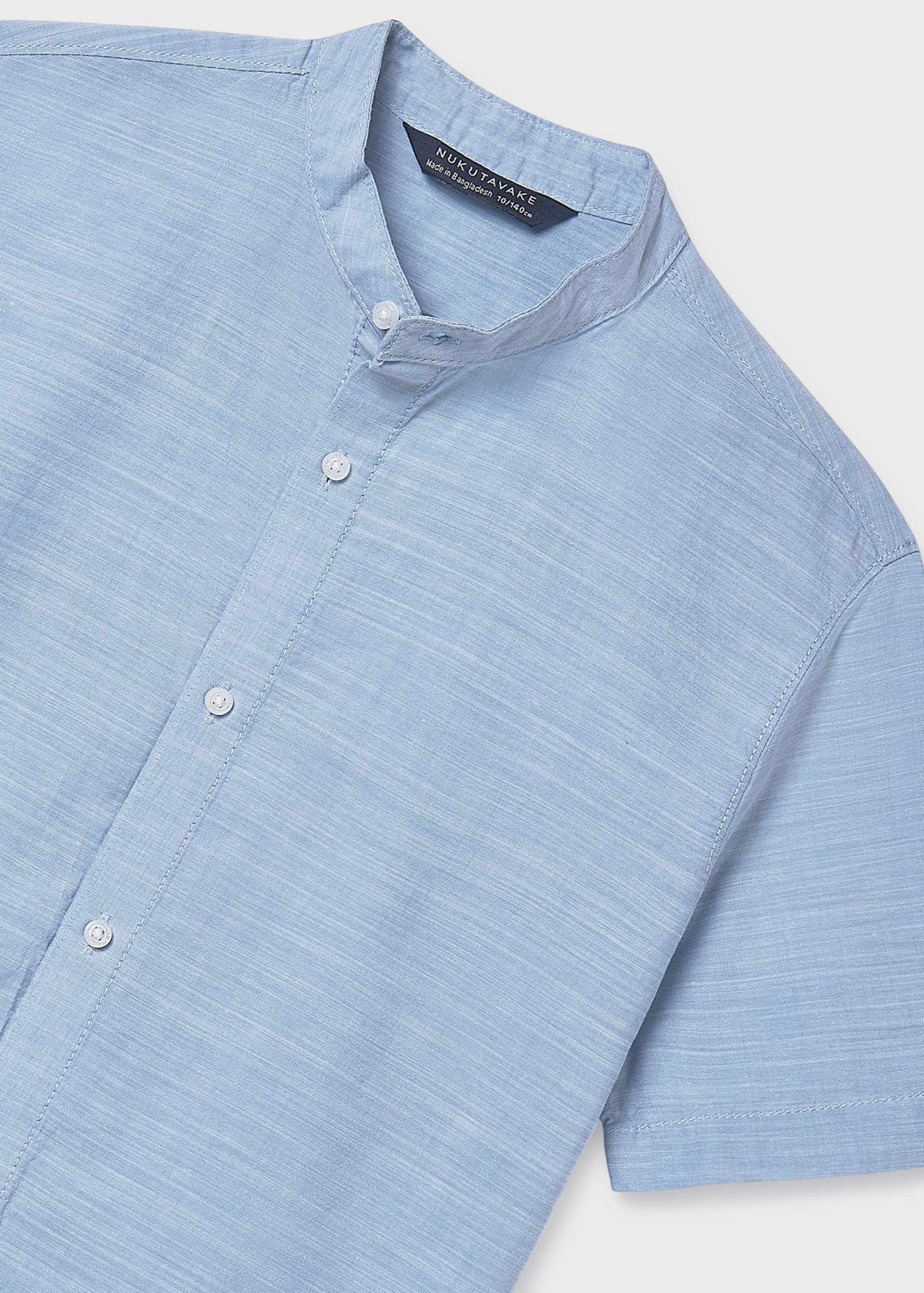 Chemise col mao garçon