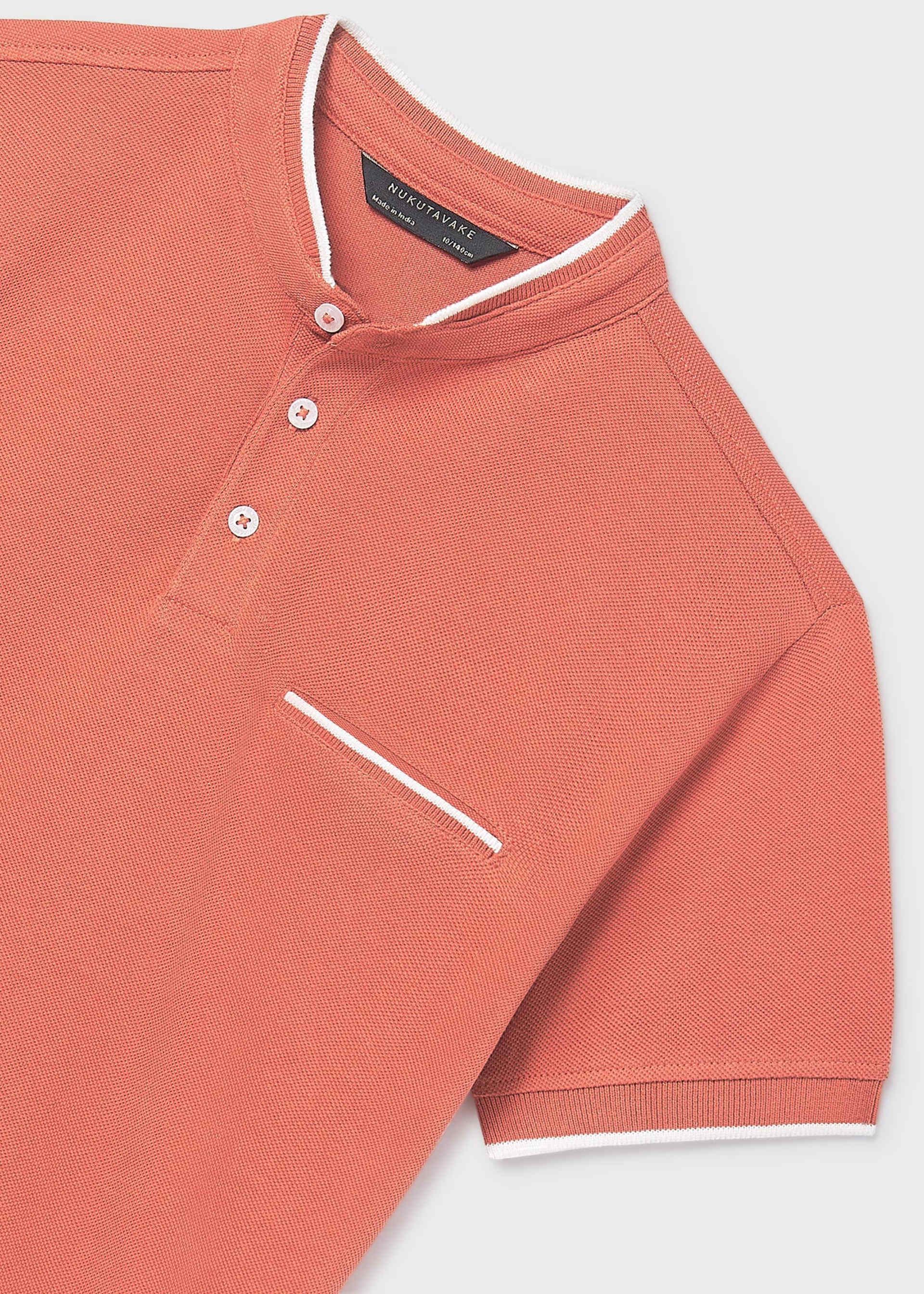 Baby Short Sleeve Henley Polo