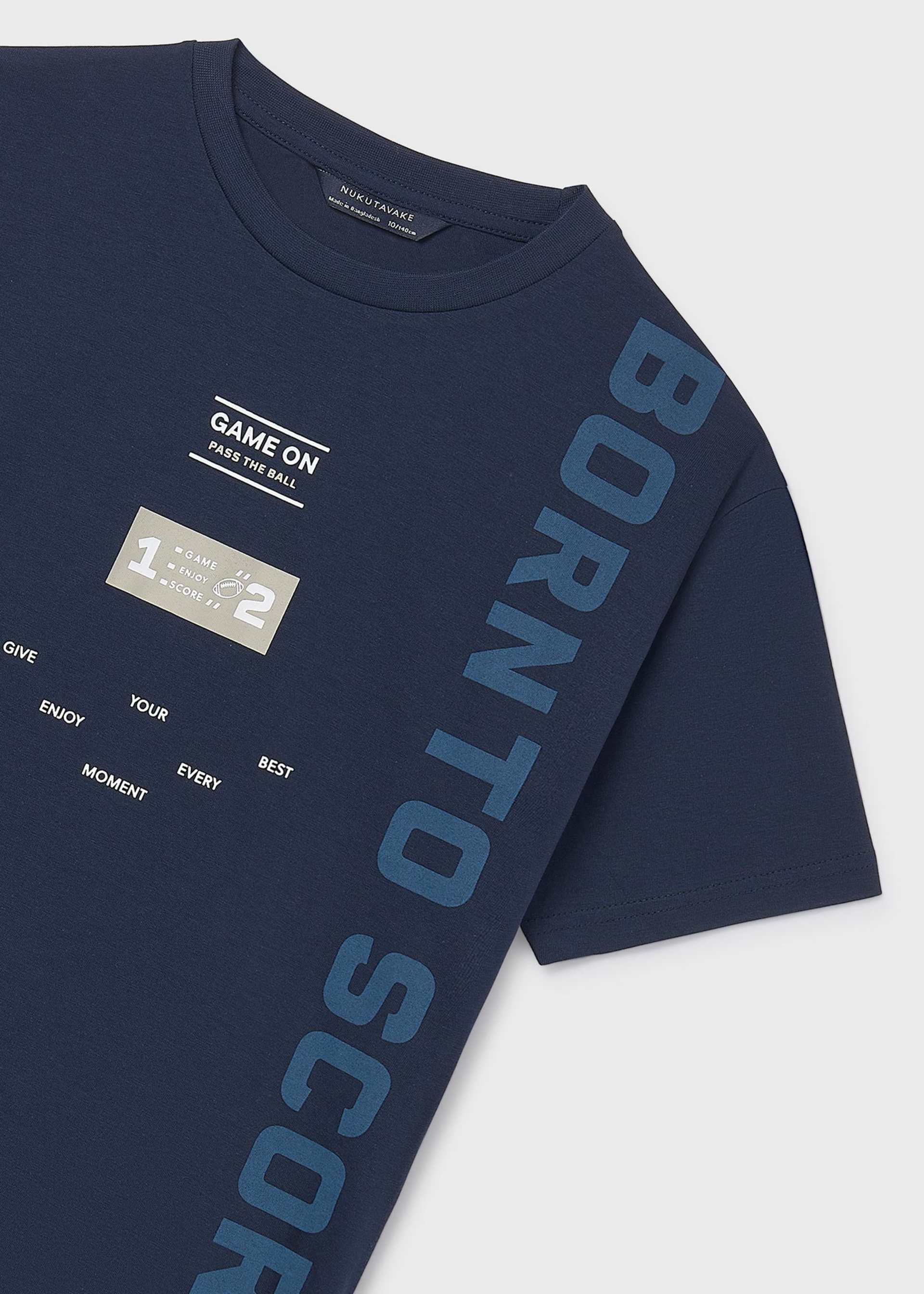 Football letters T-shirt boy