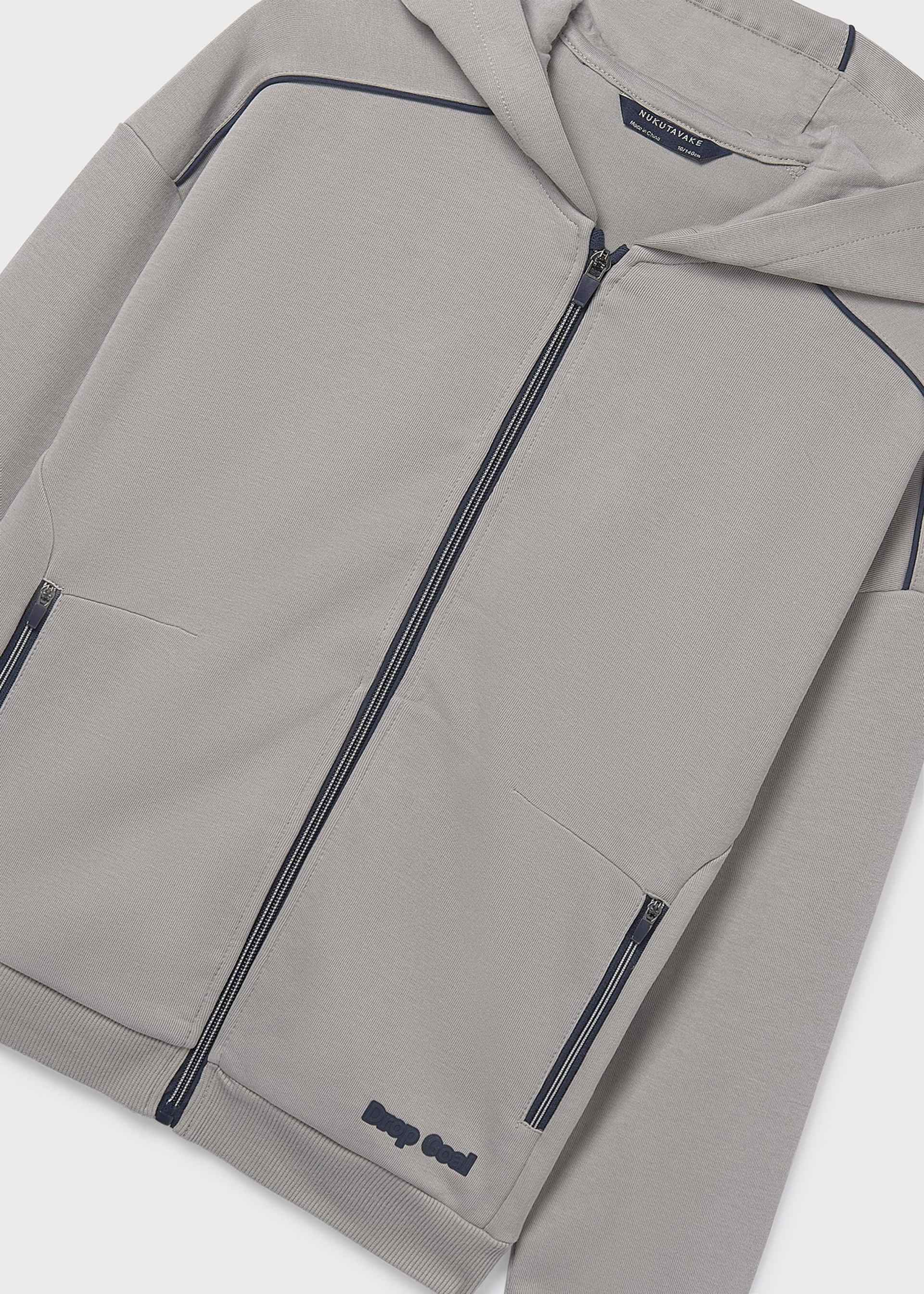 Boys' zip-up sweatshirt