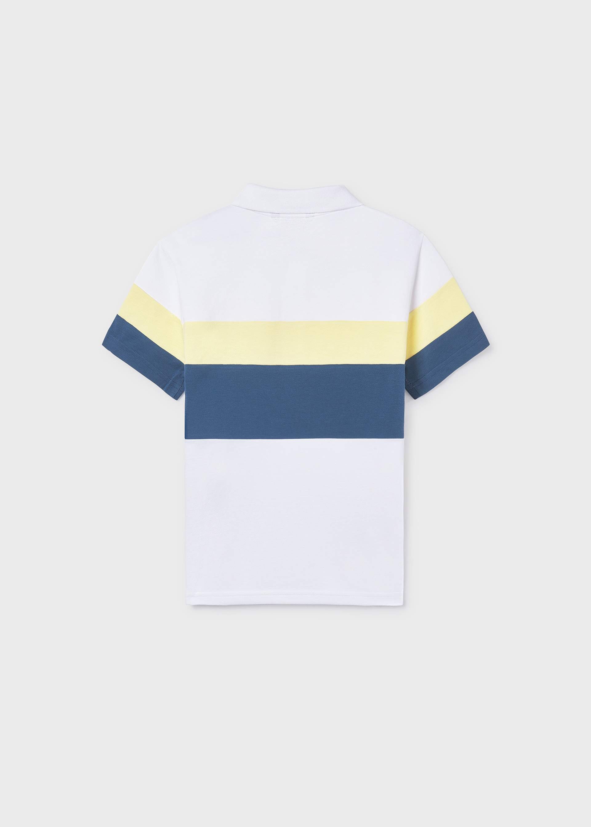 Boy Color-block Polo Shirt