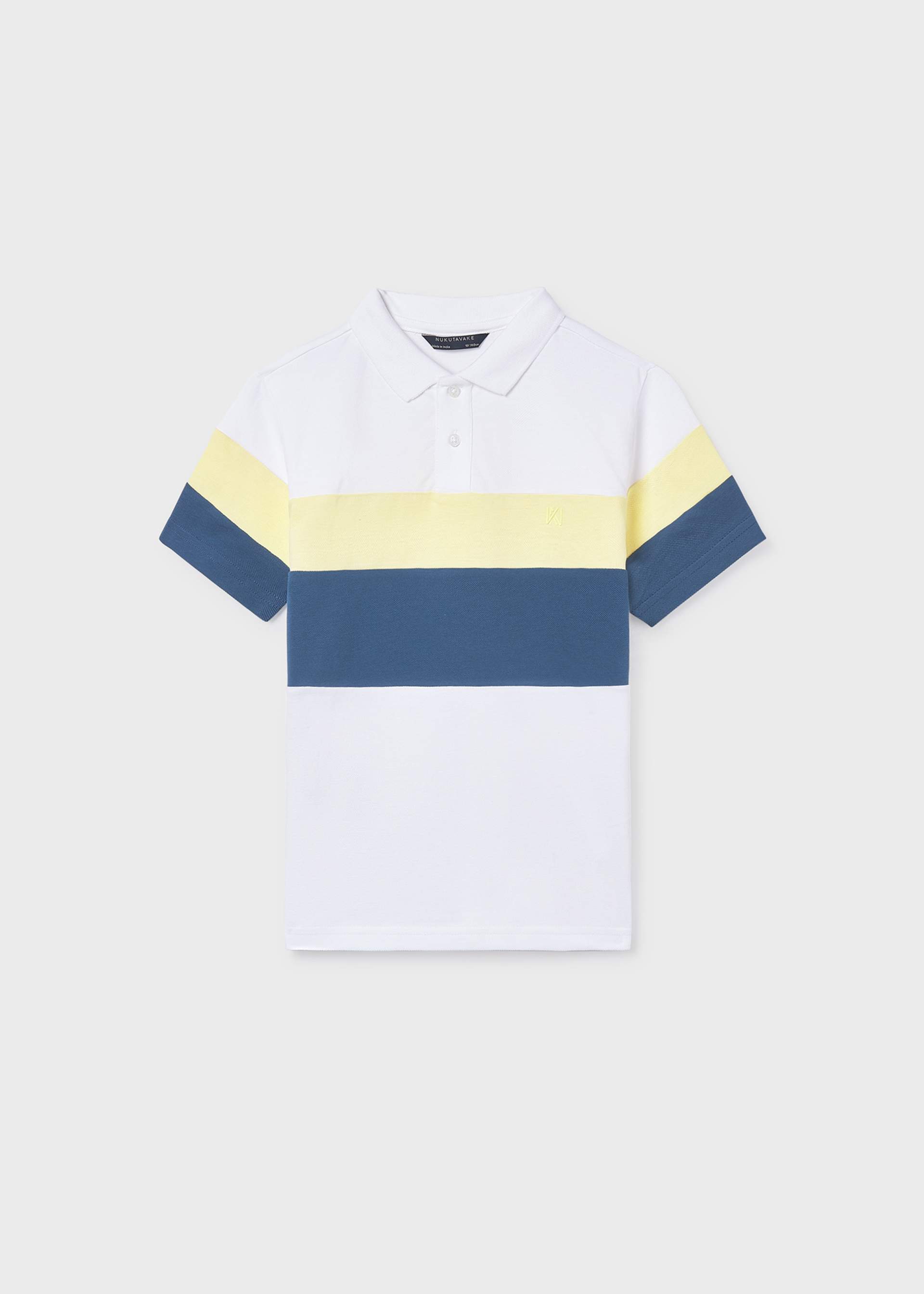 Poloshirt Blockstreifen Teenager Jungen