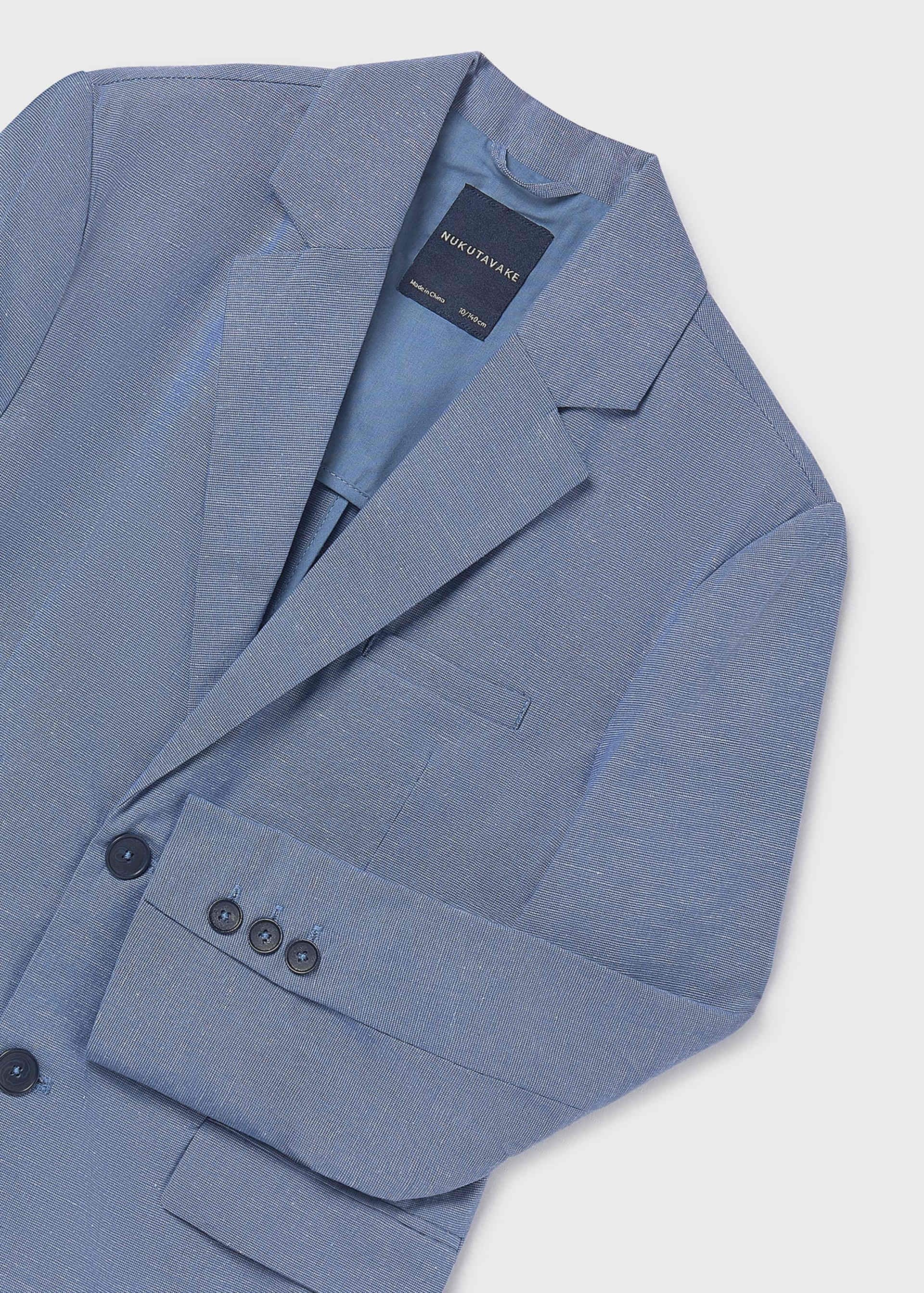 Leinen Blazer Teenager Jungen