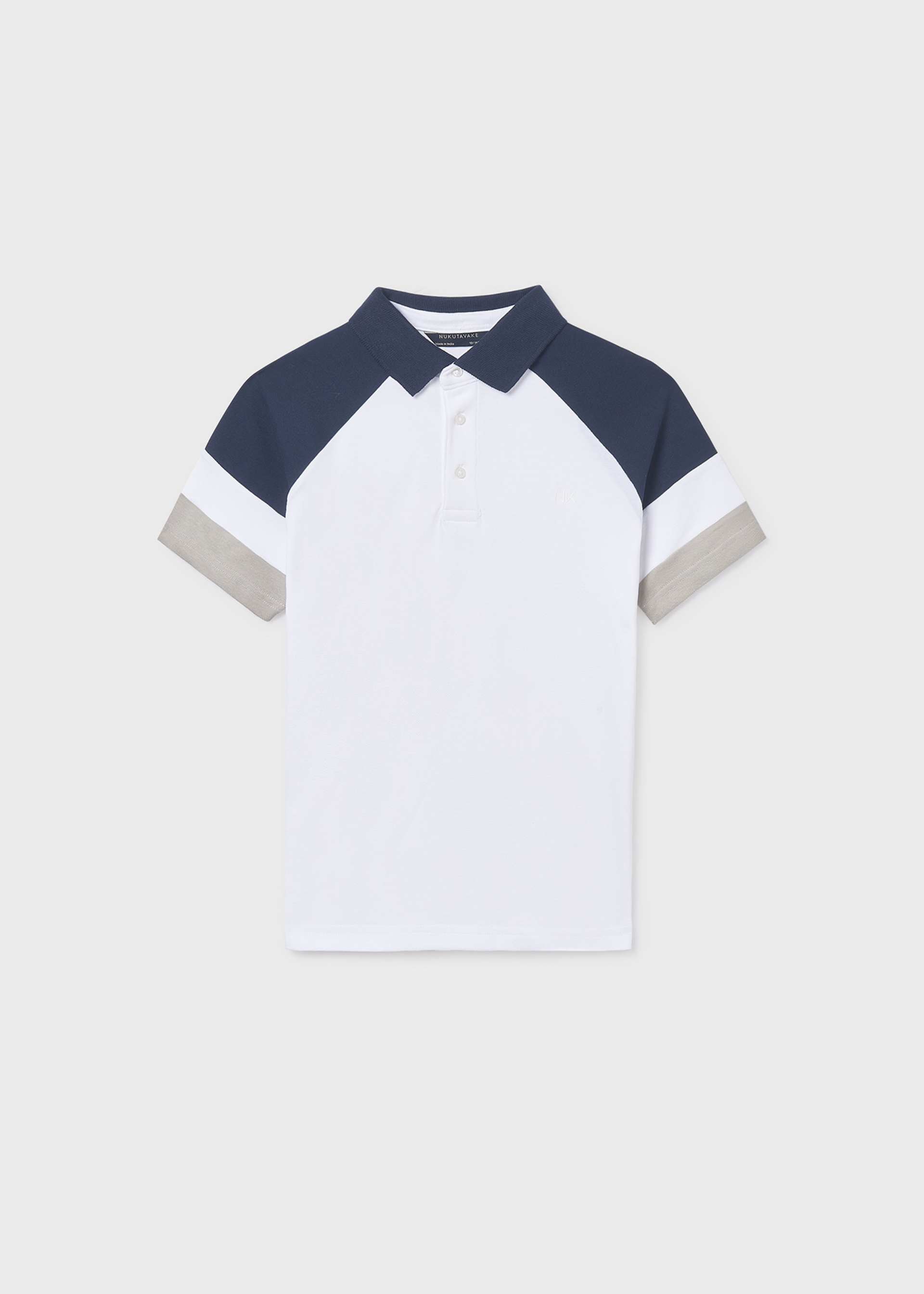 Poloshirt kombineirt Teenager Jungen