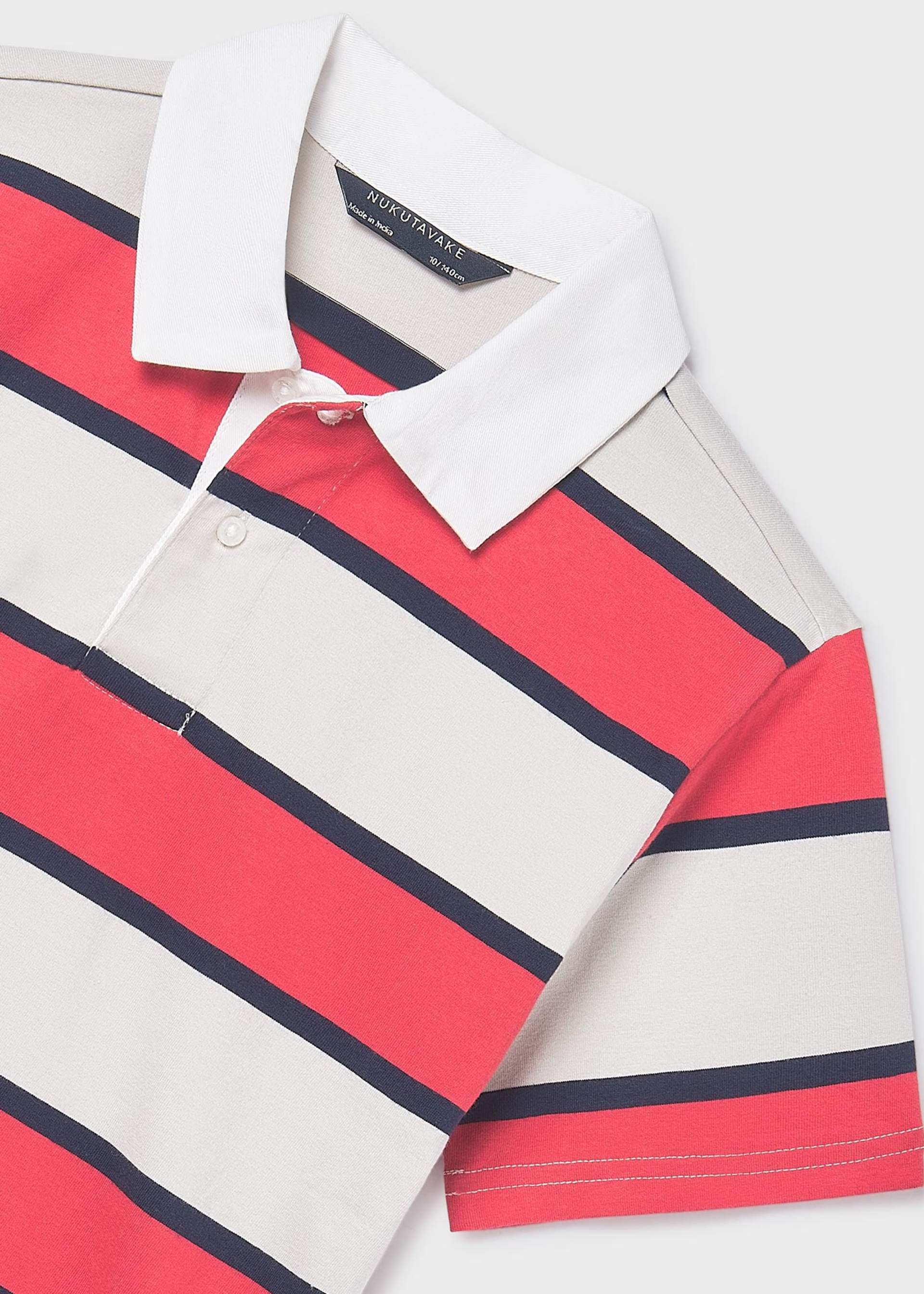 Polo righe ragazzo