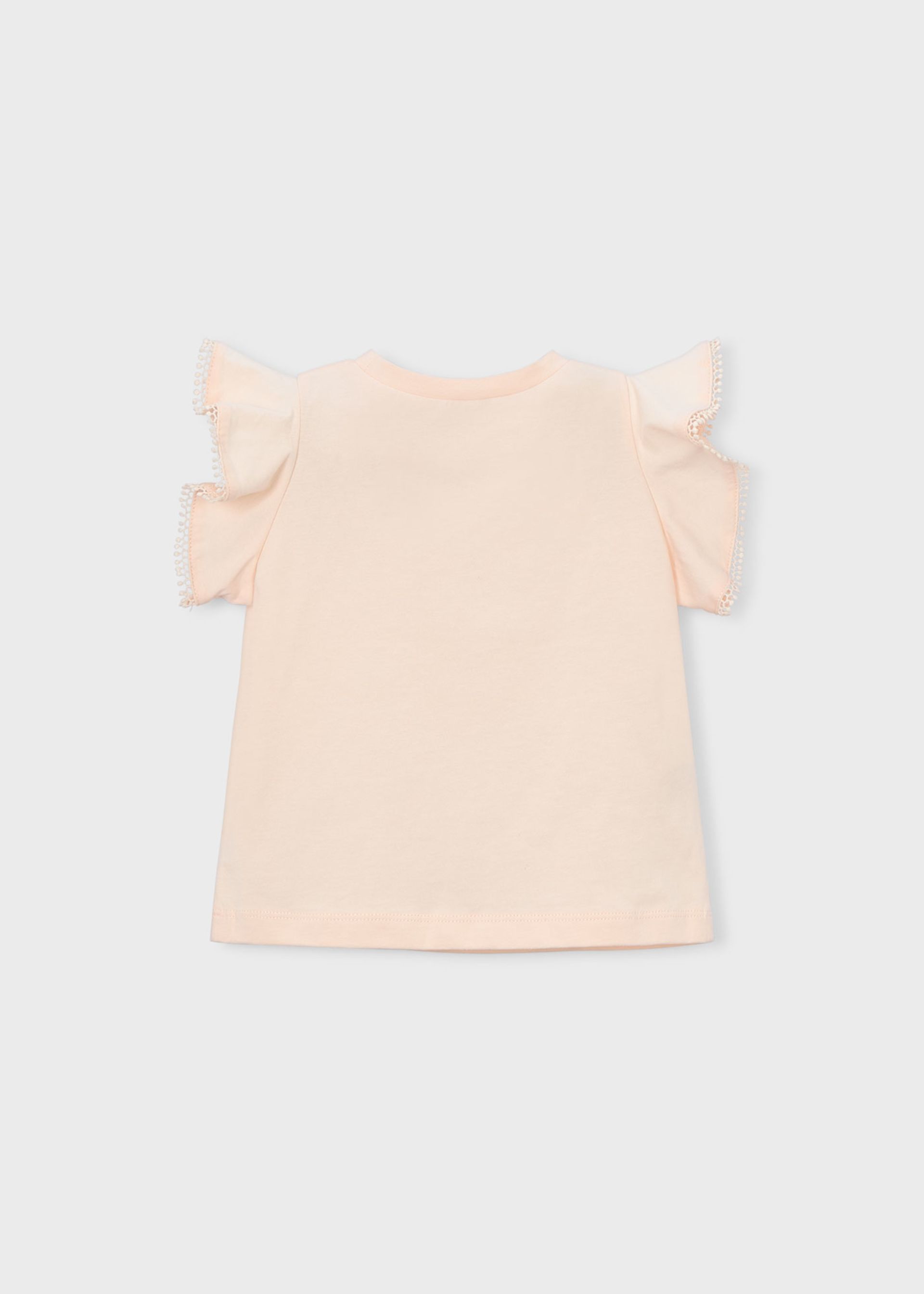 Camiseta volante niña