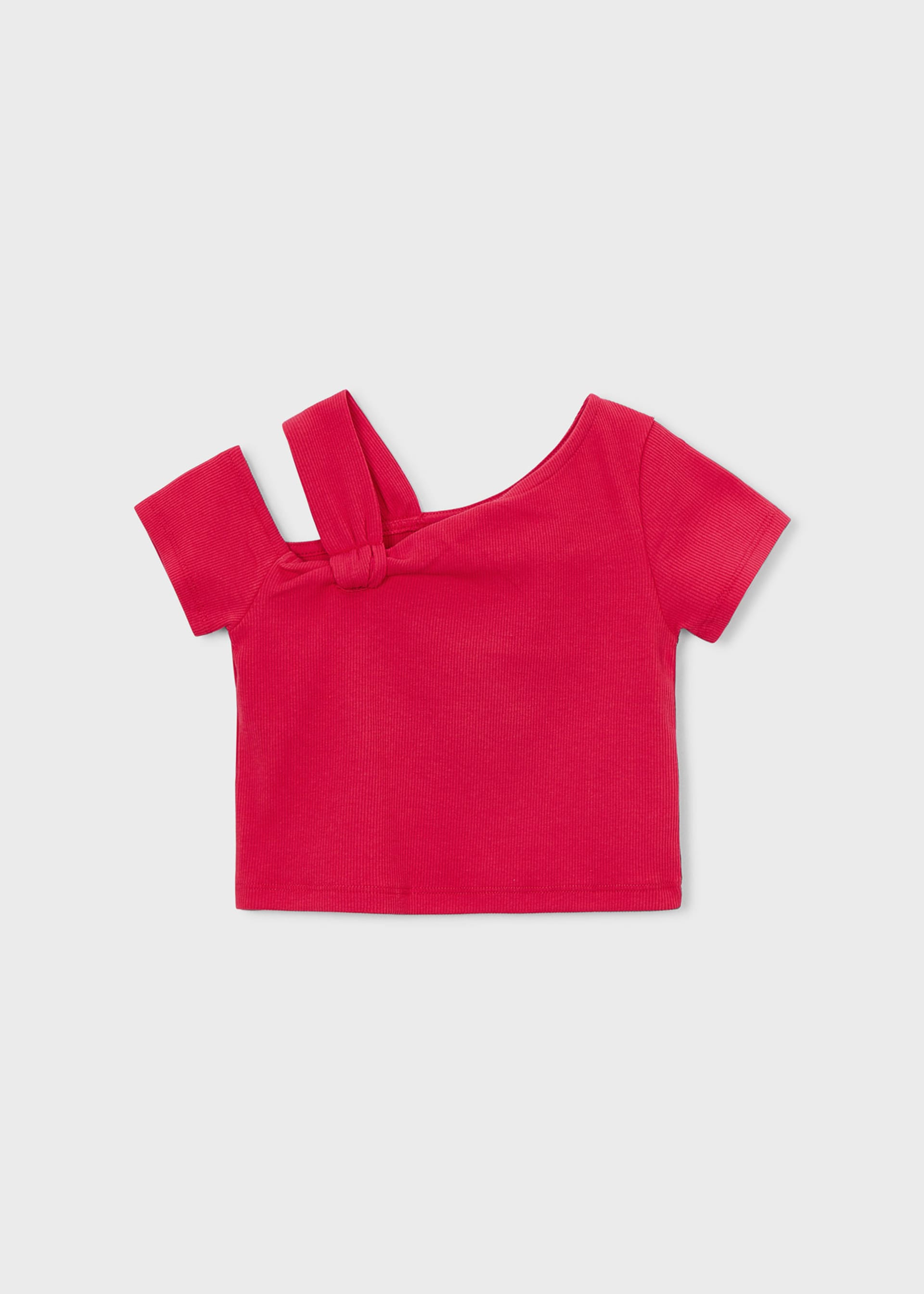 T-shirt assimétrica menina
