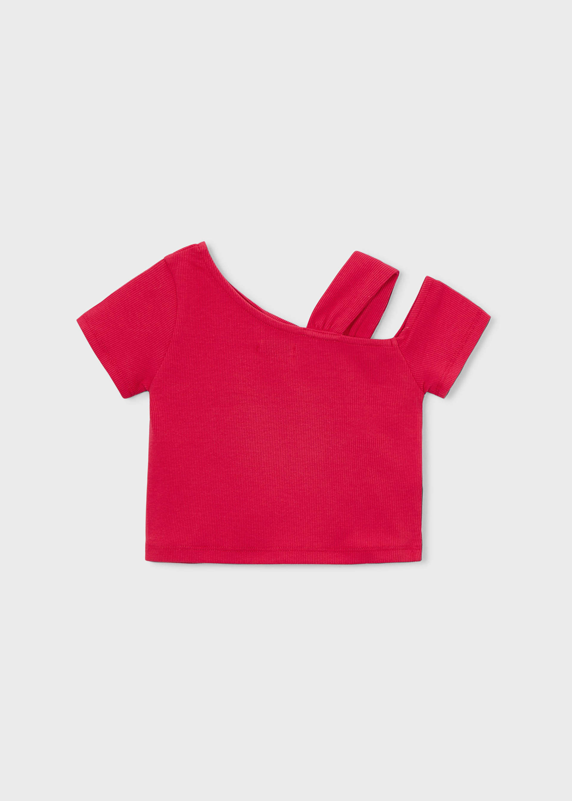 T-shirt assimétrica menina