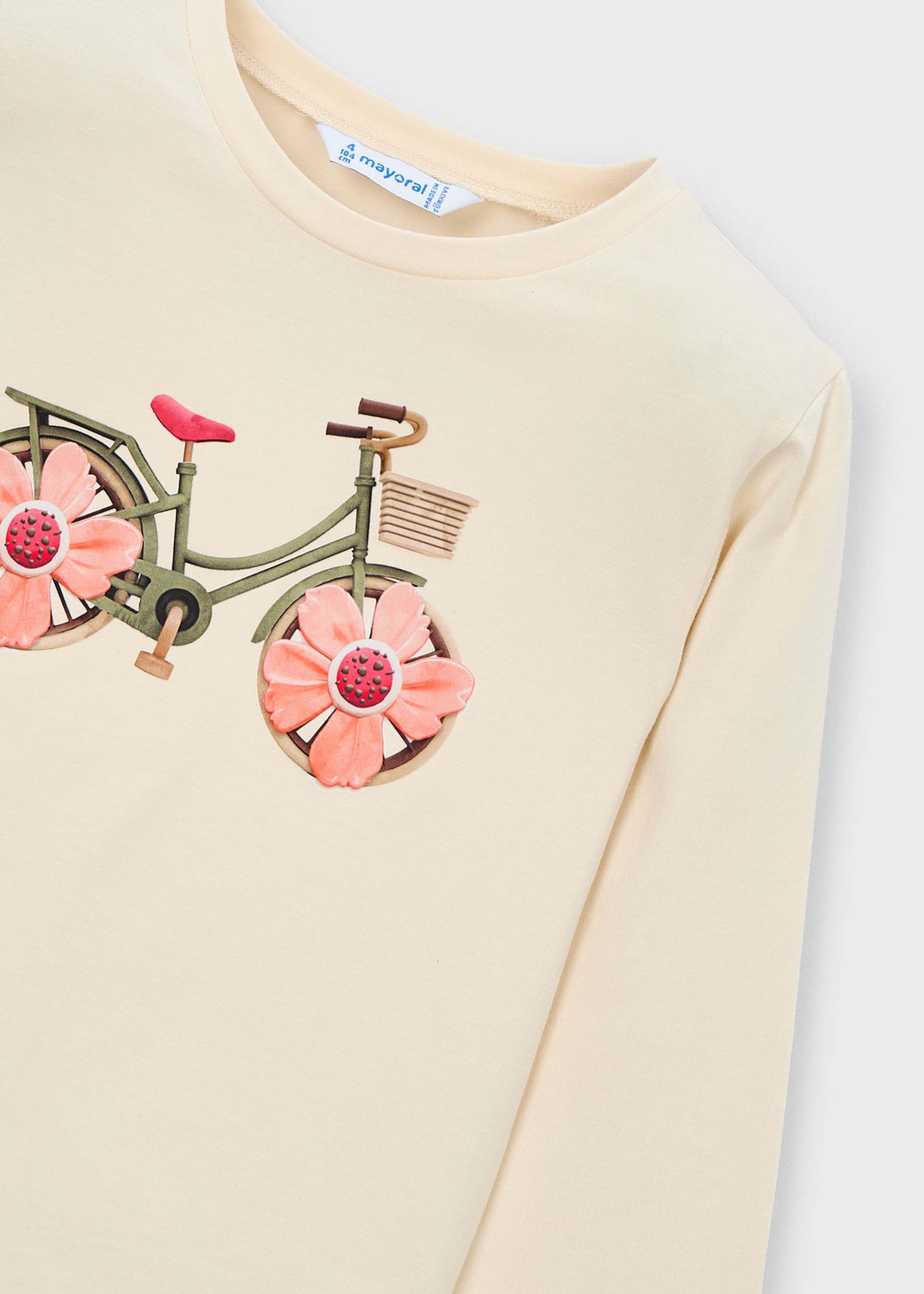 Camisola bicicleta menina