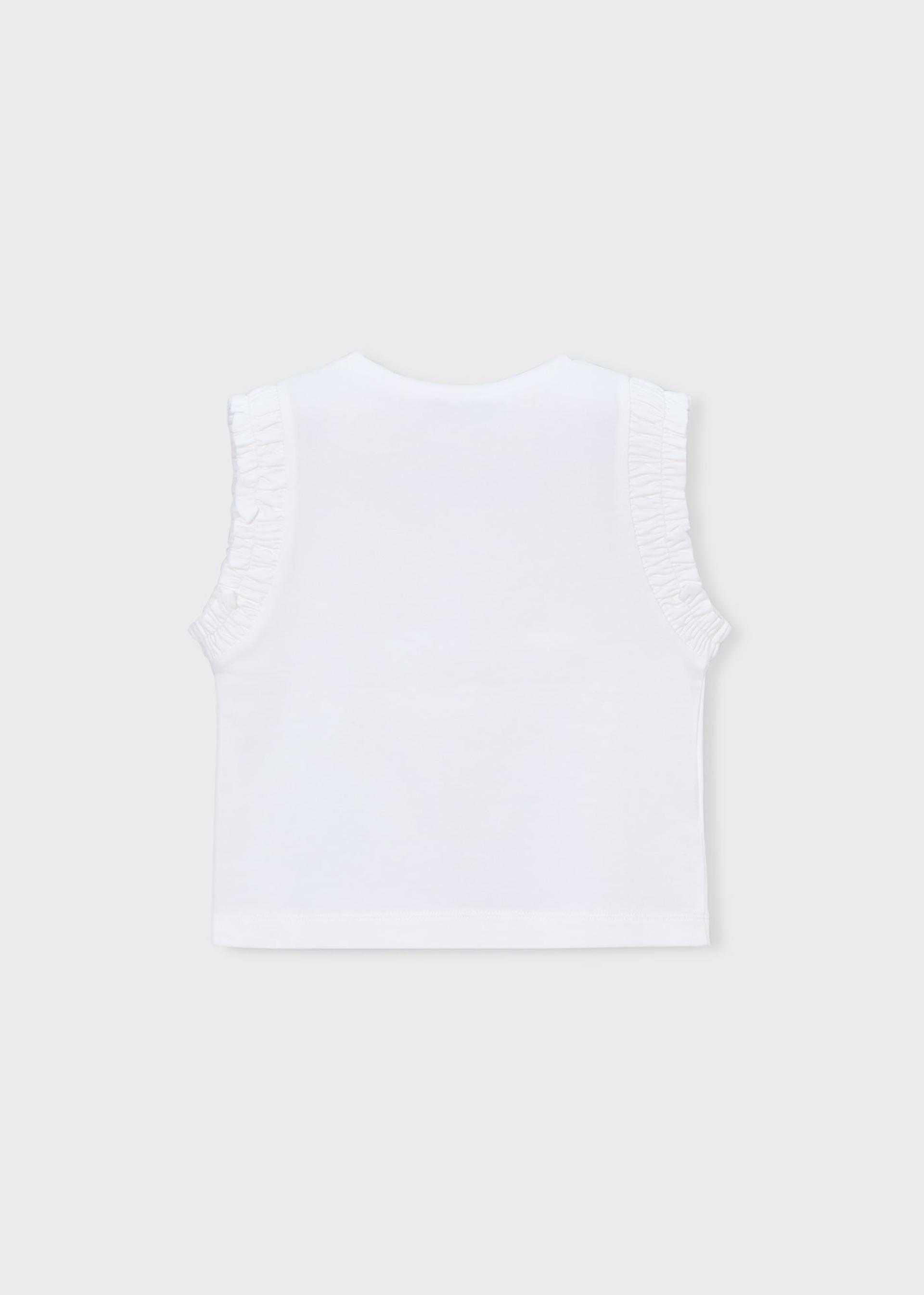 T-shirt fleurs fille