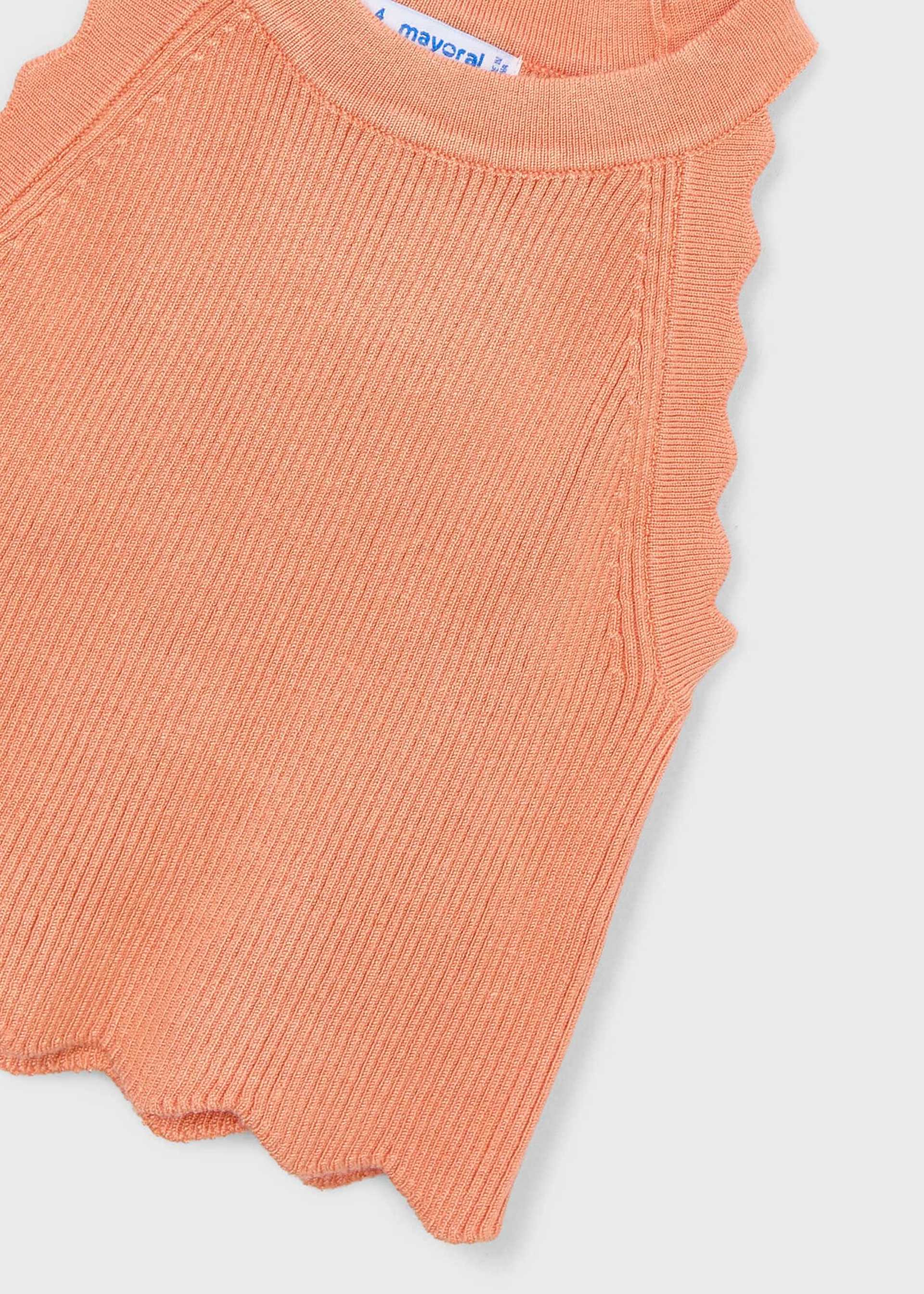 Top cuello halter niña