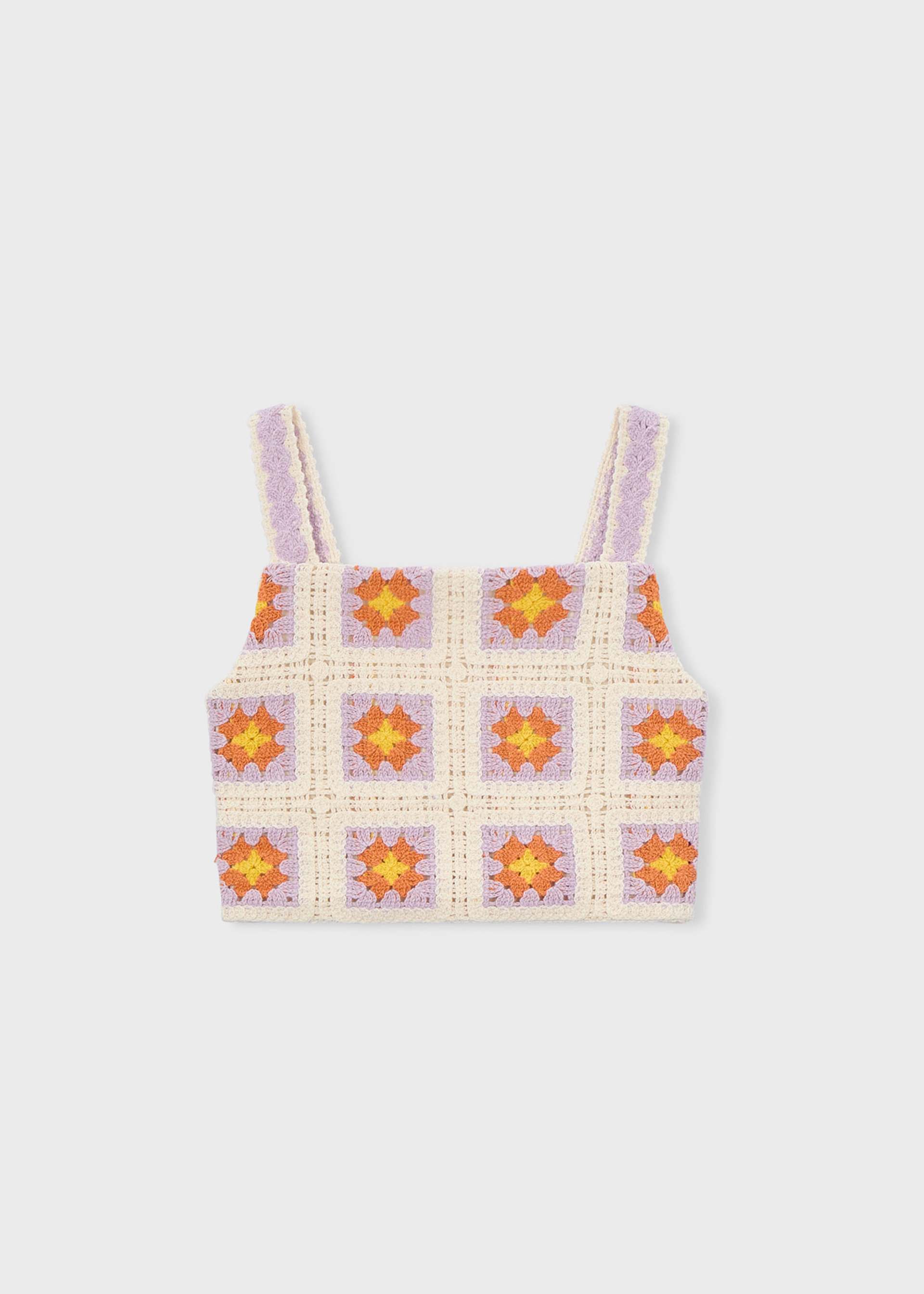 Топ crochet за момиче