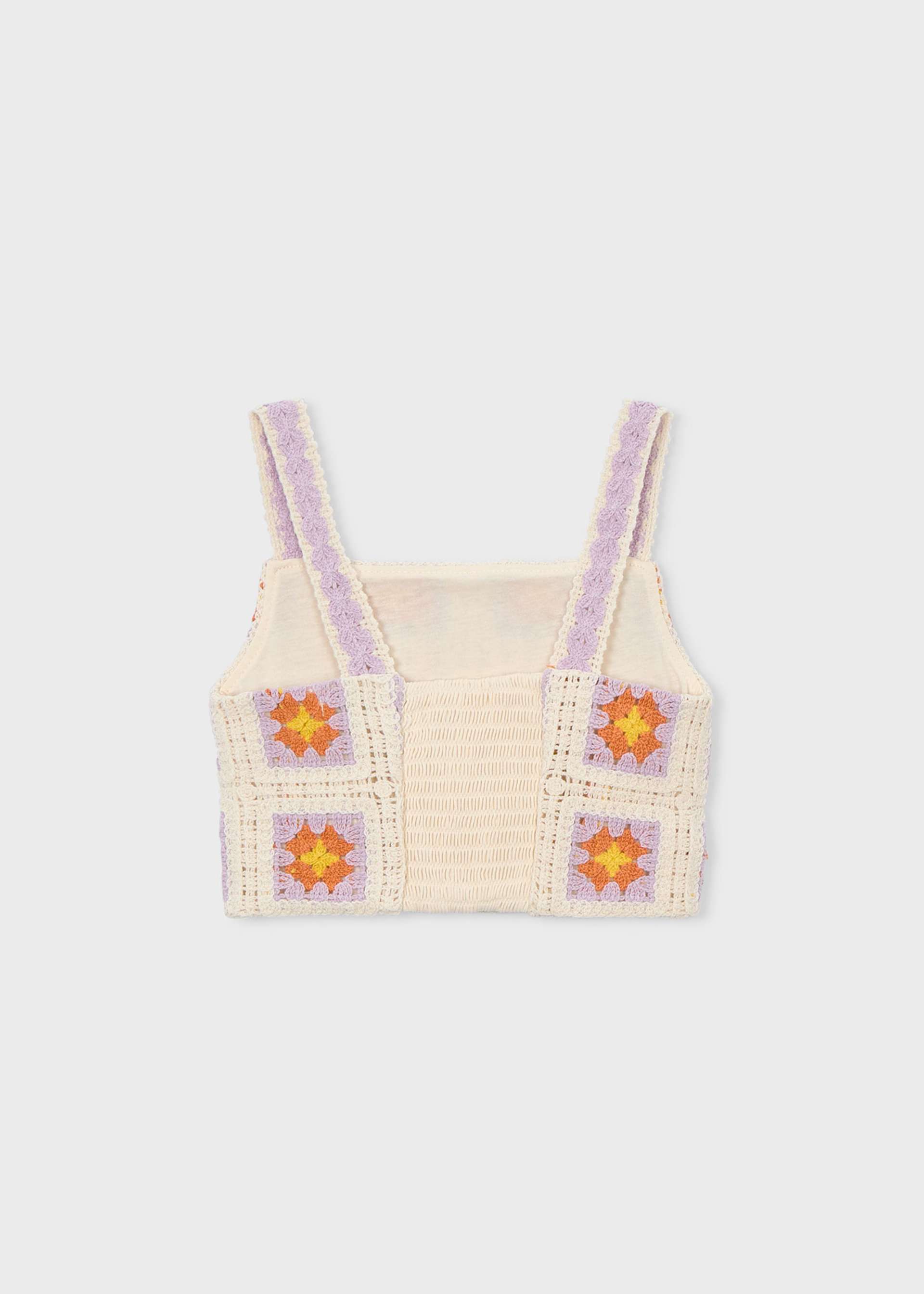 Топ crochet за момиче