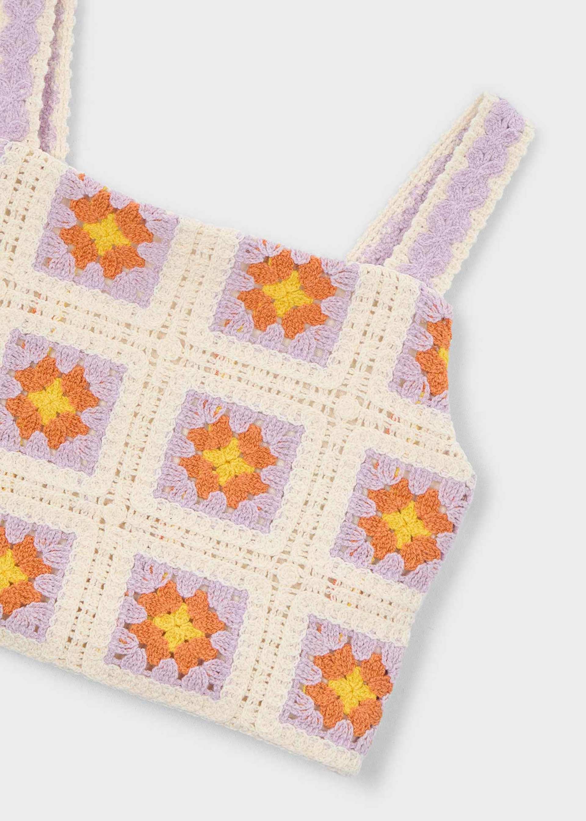 Топ crochet за момиче