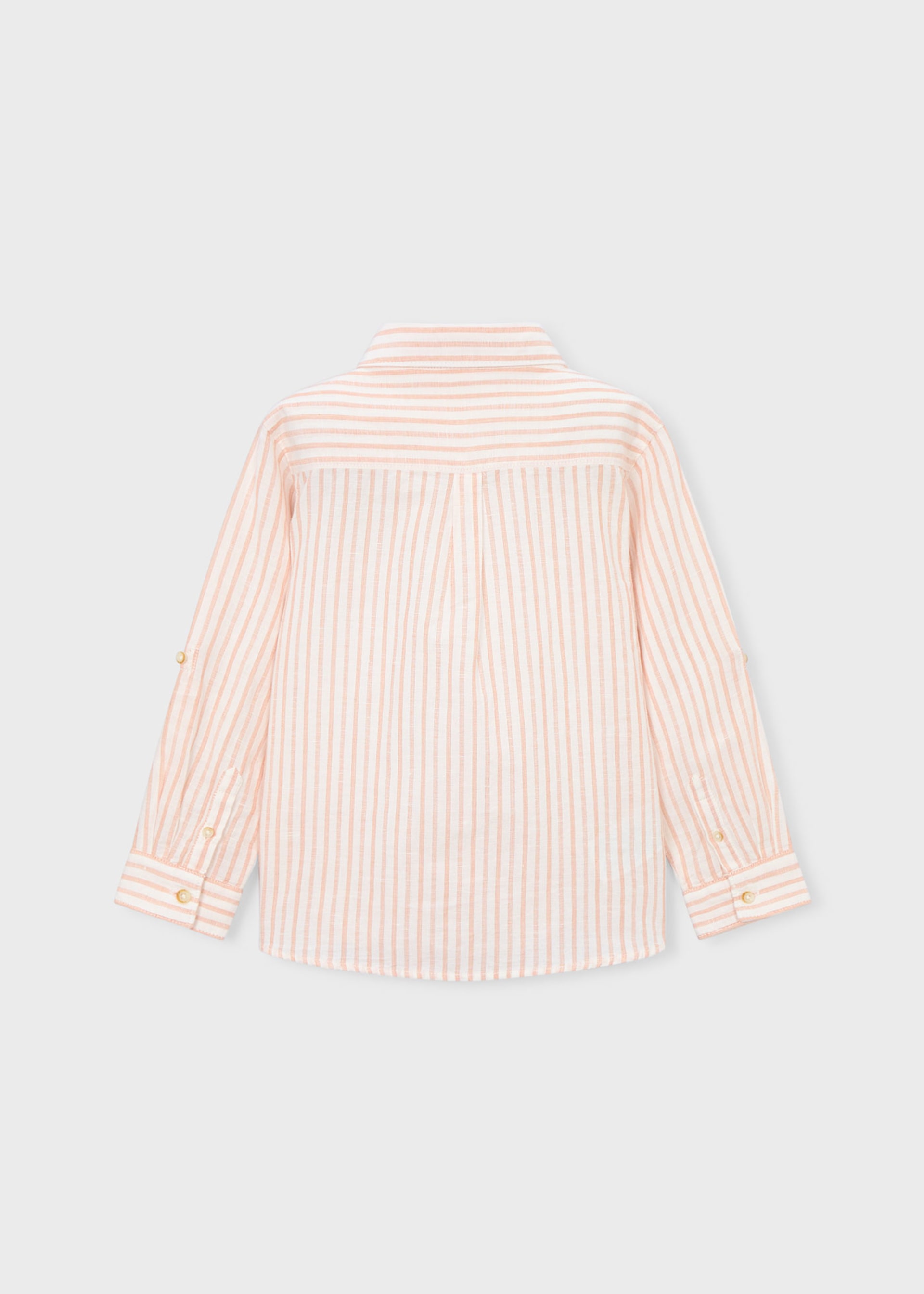 Chemise à manches longues avec lin garçon