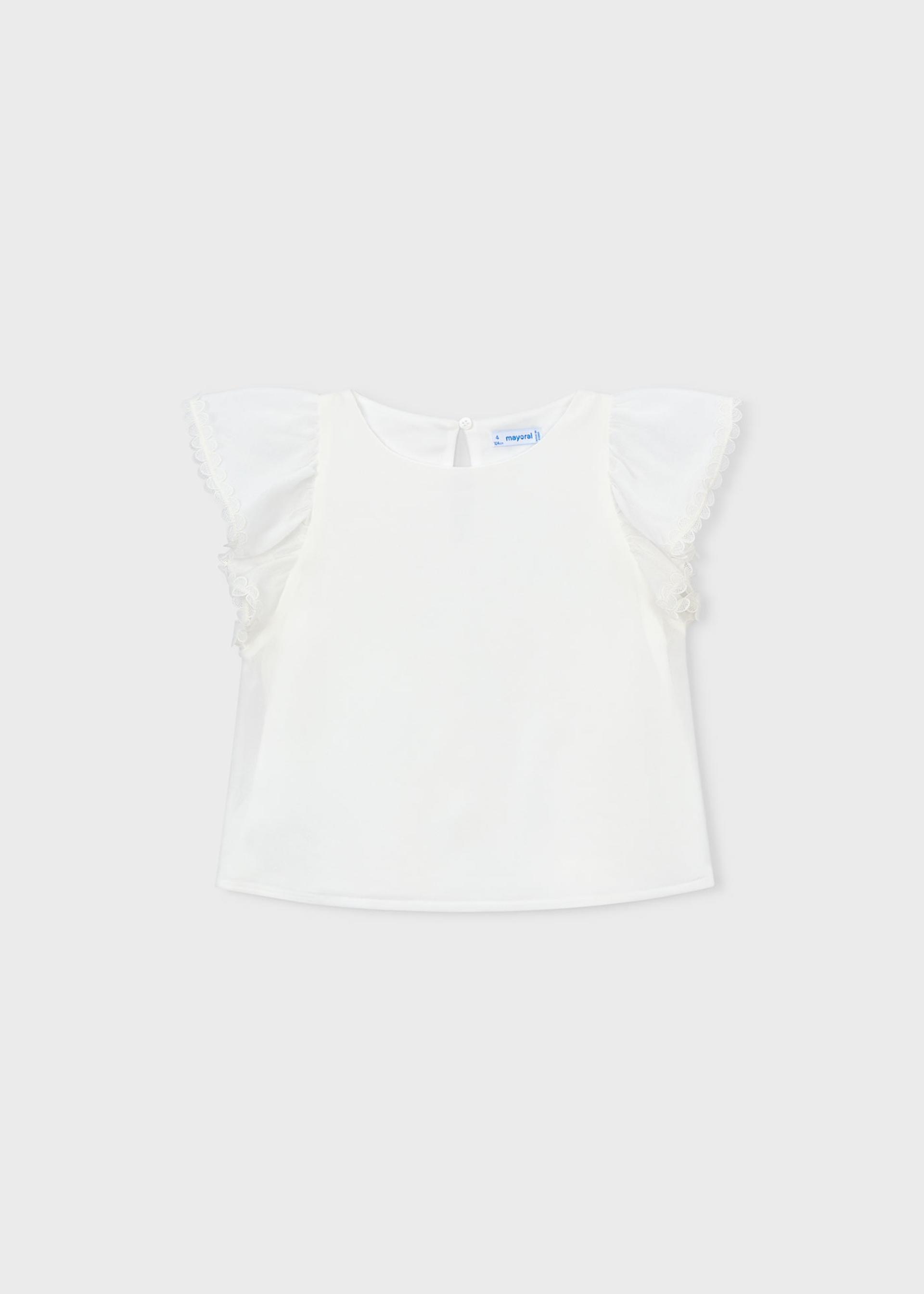 Blusa chiffon bambina