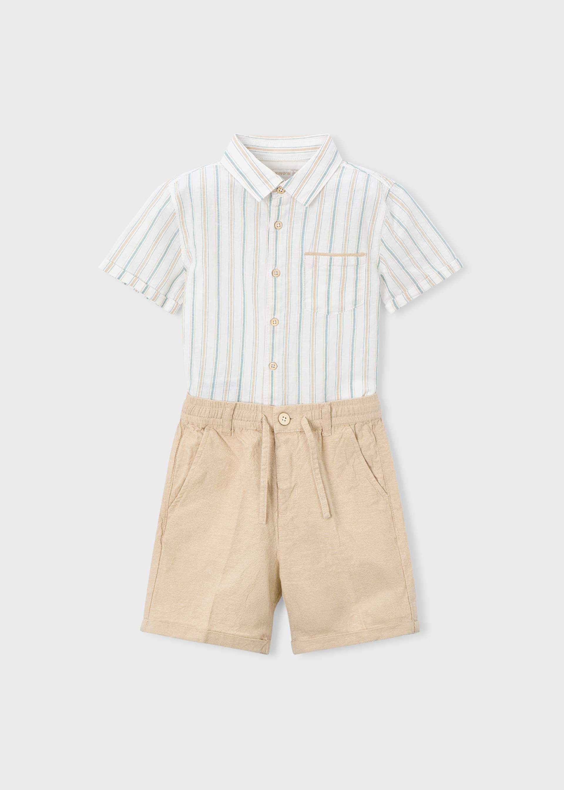 Line set with Bermuda Shorts boy