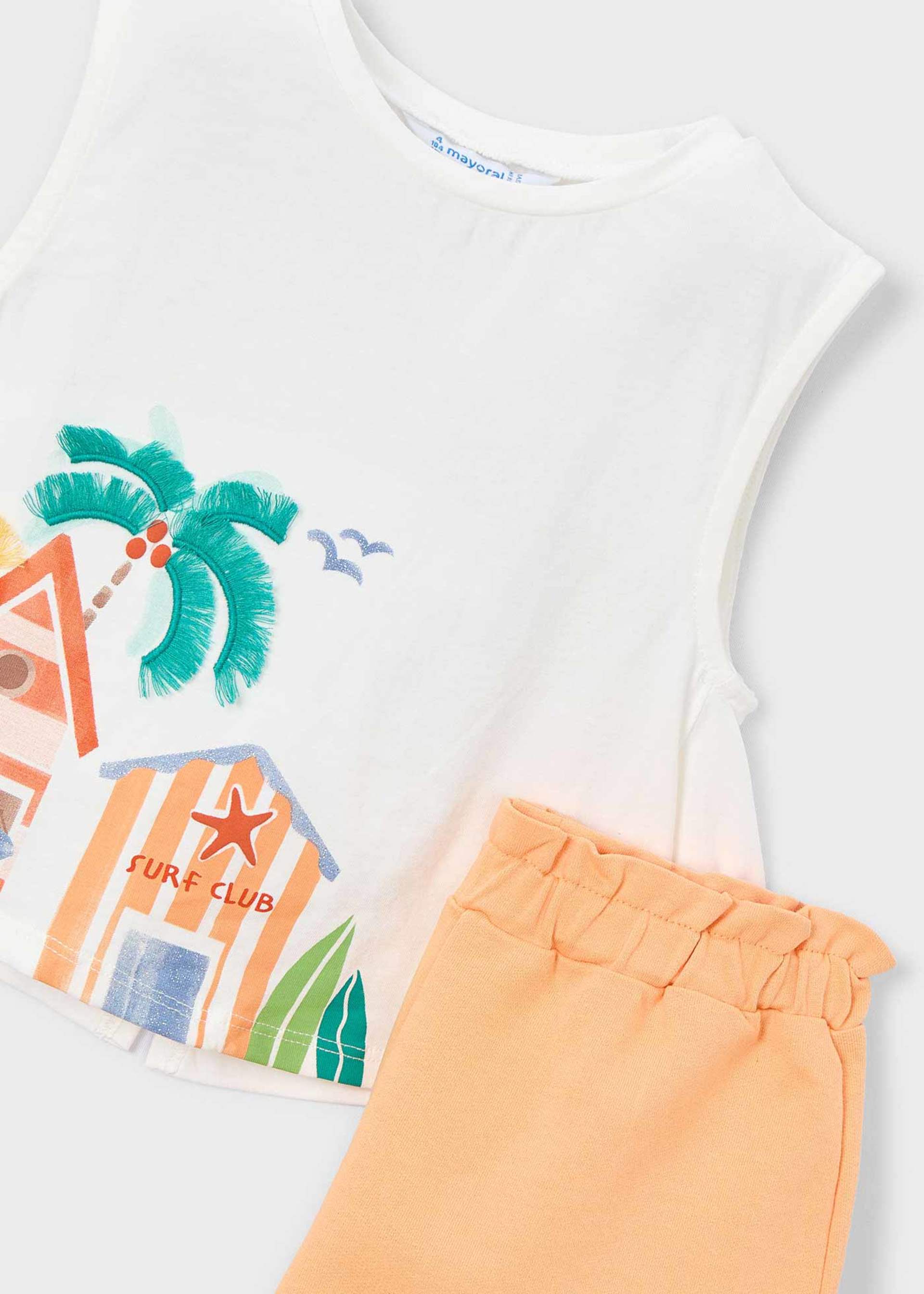 Set Shorts und T-Shirt Mädchen