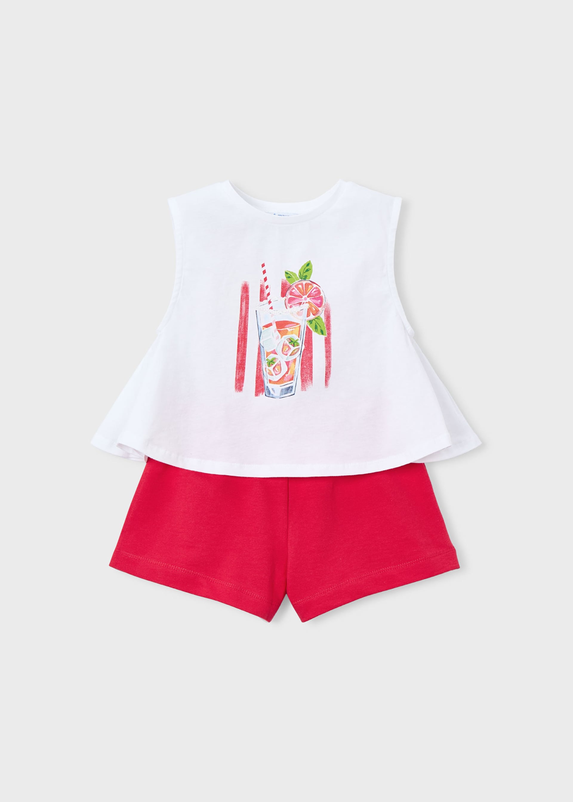 Set Shorts und T-Shirt Mädchen