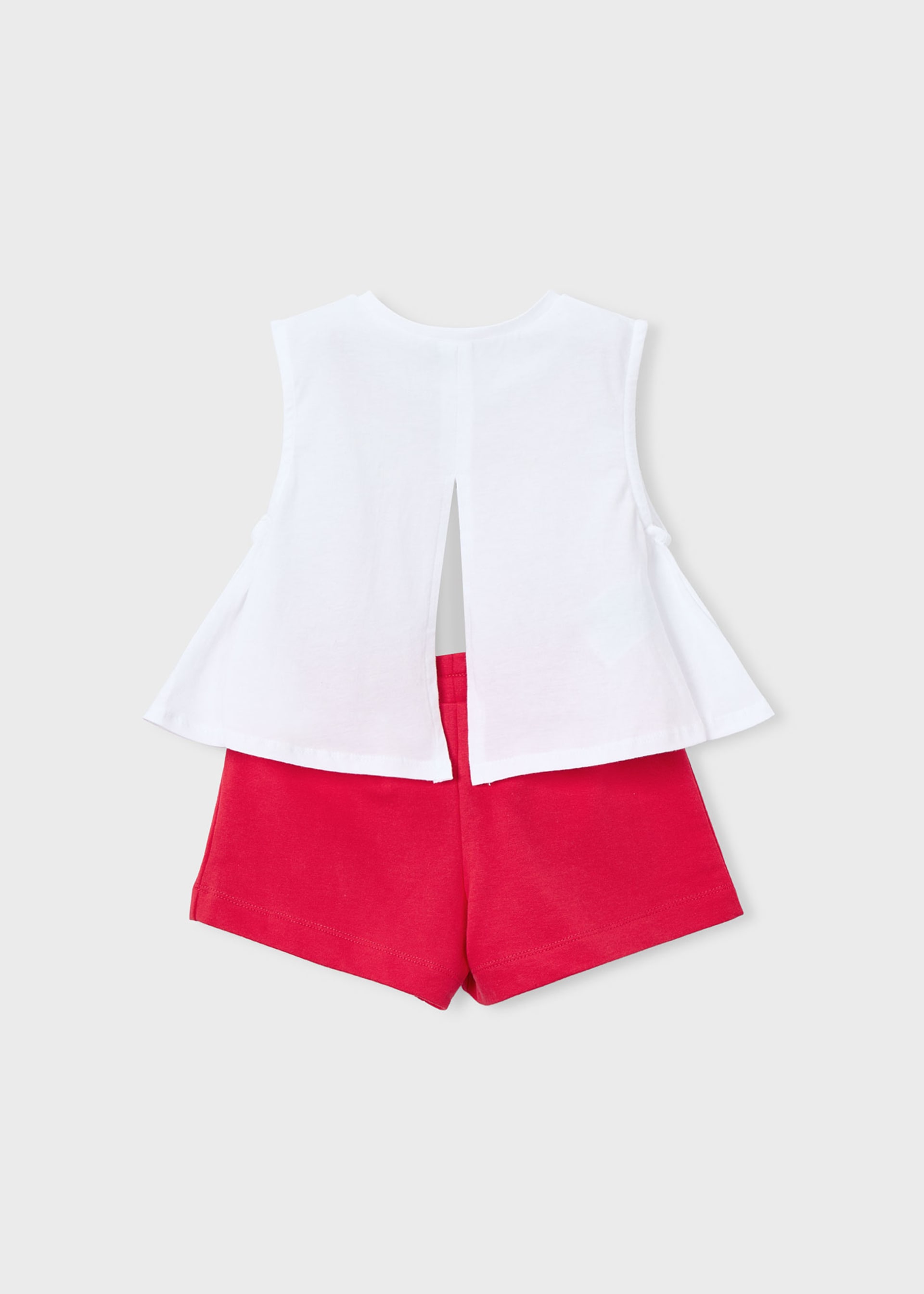 Completo shorts e maglietta bambina