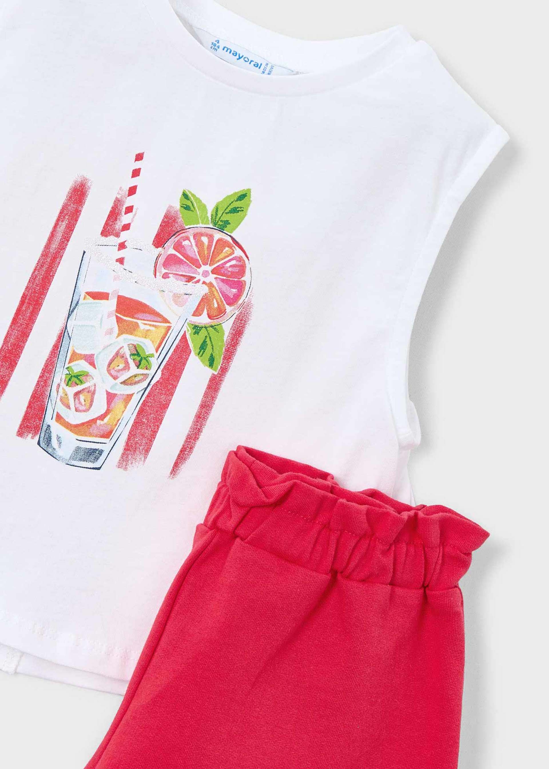 Girl Shorts and T-shirt Set